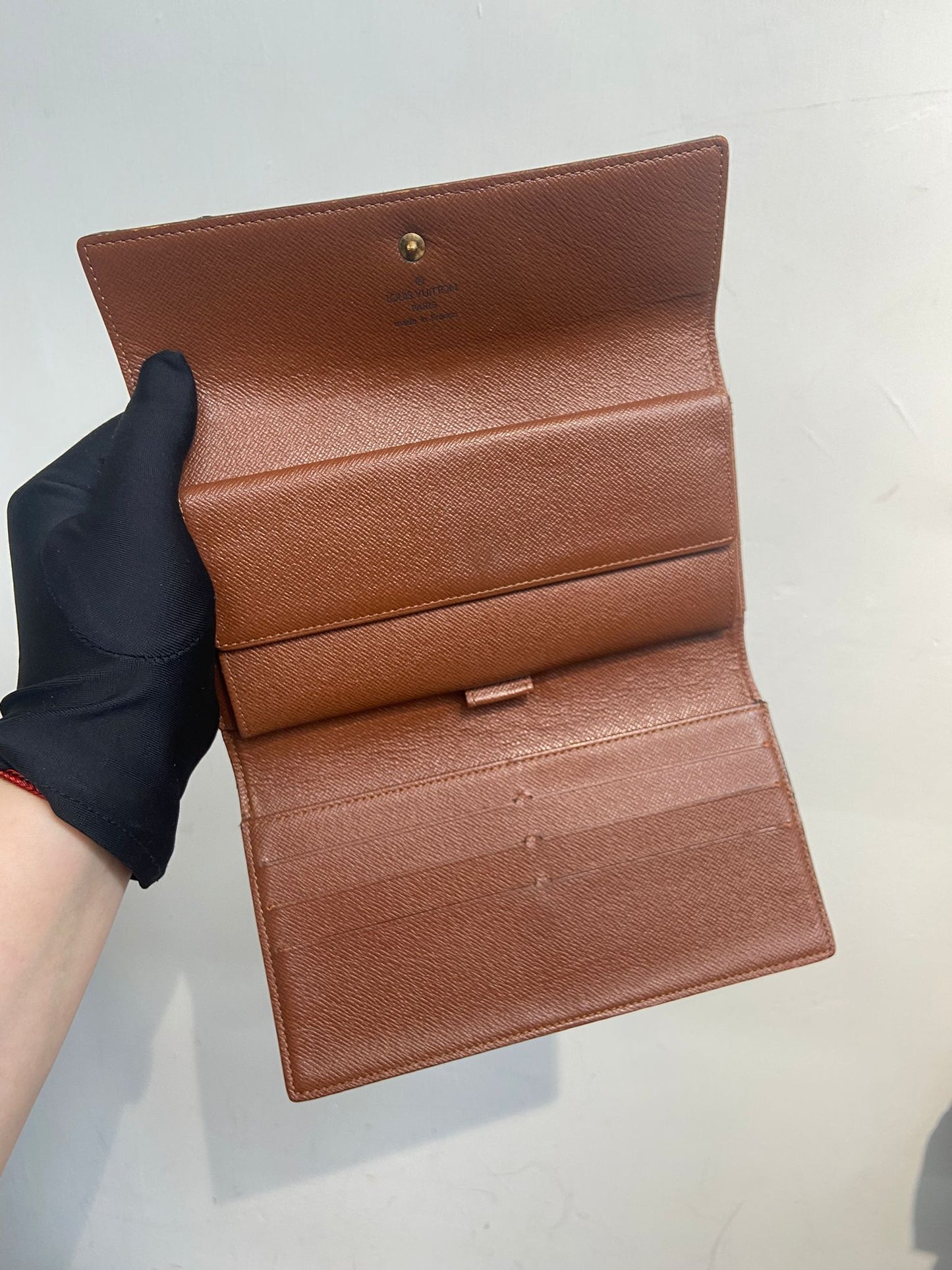 LV compact long wallet