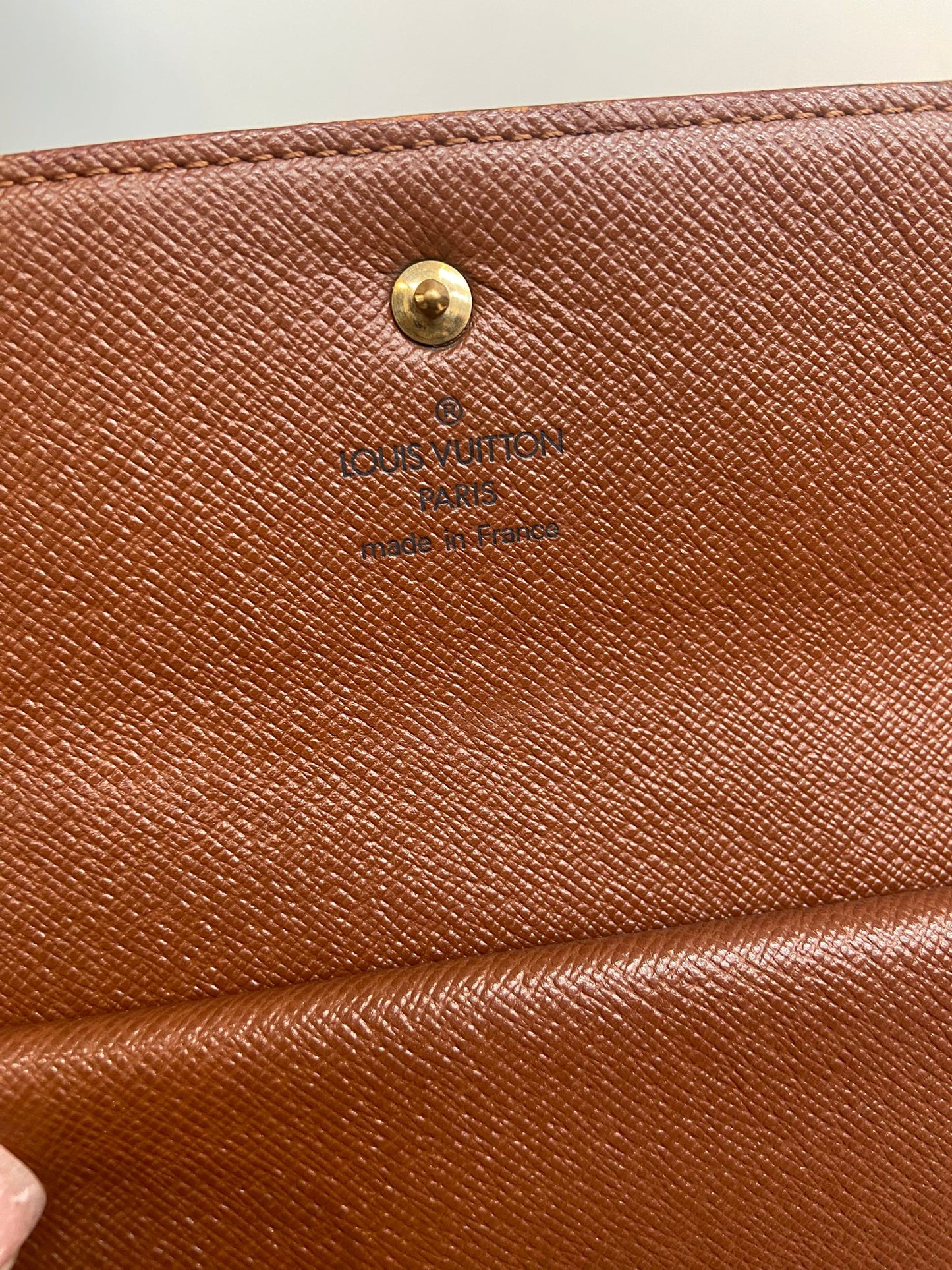 LV compact long wallet