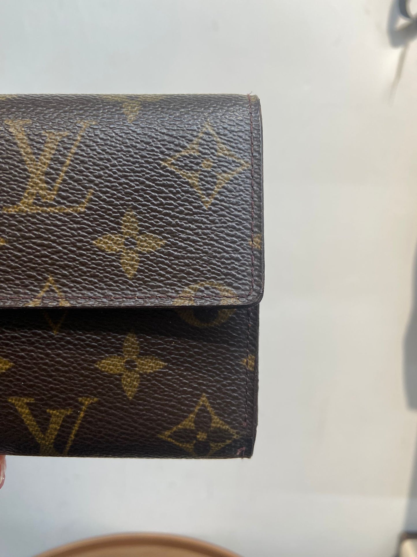 LV compact long wallet