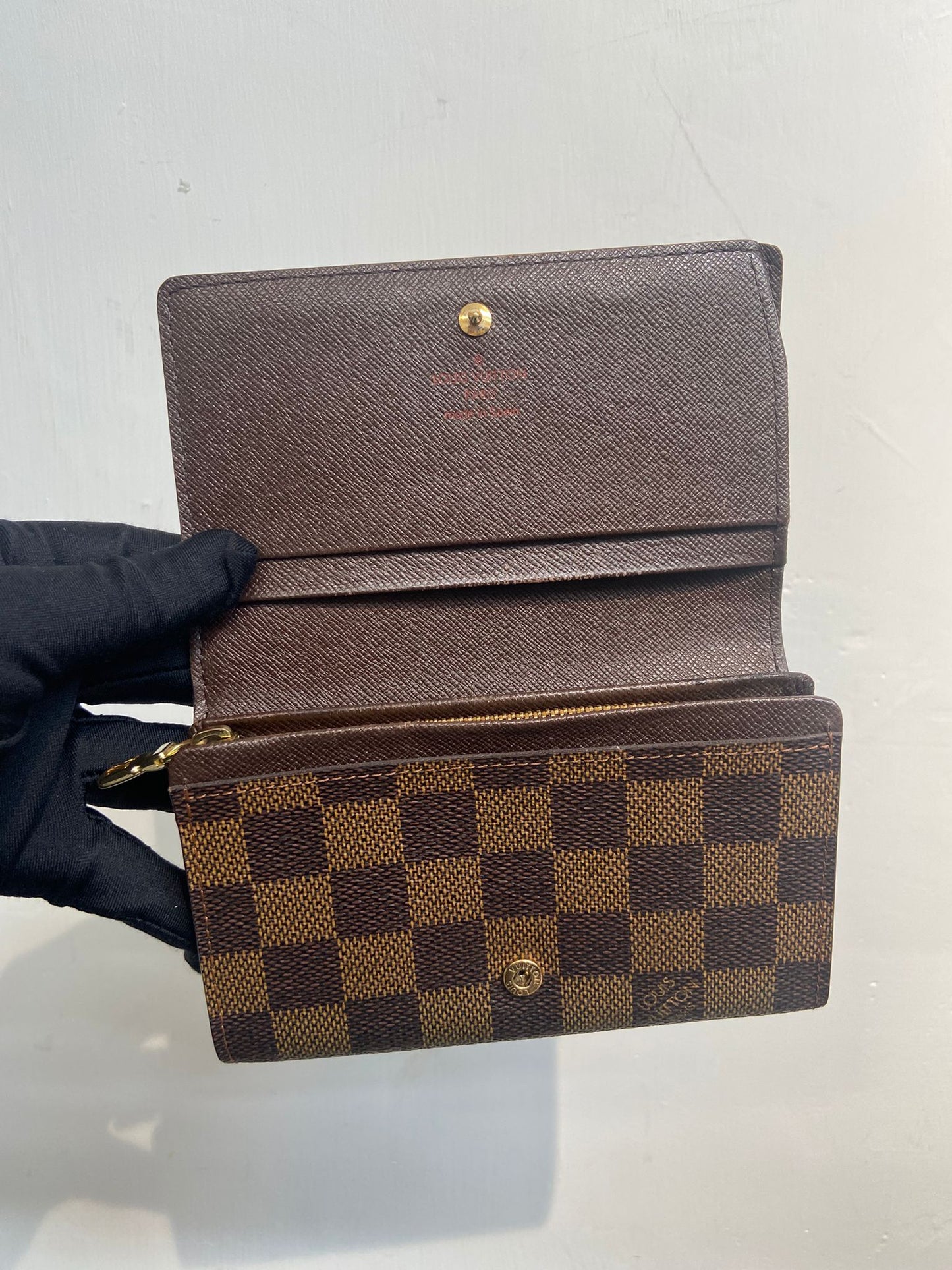 LV 棋盤中銀包
