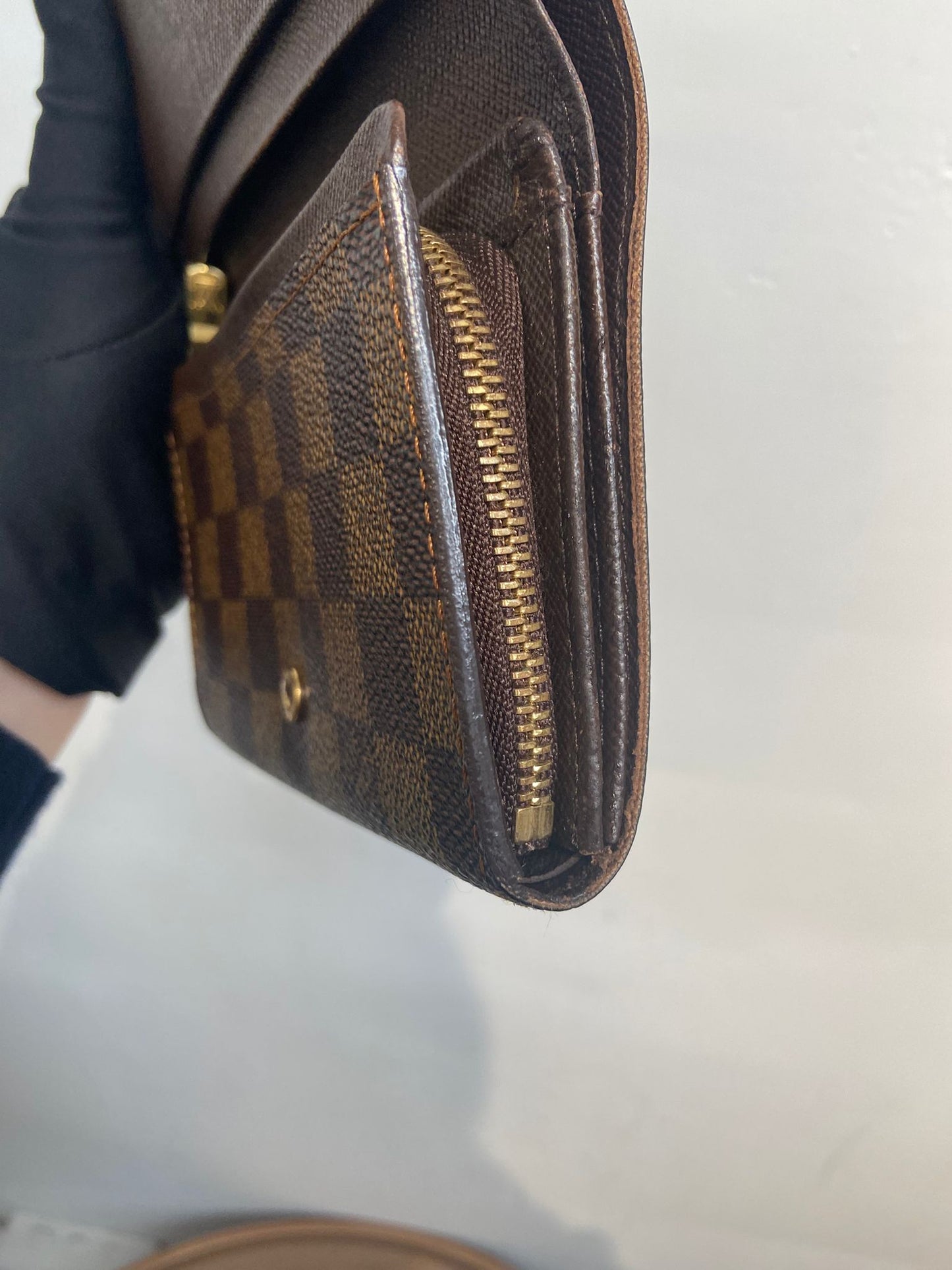 LV 棋盤中銀包