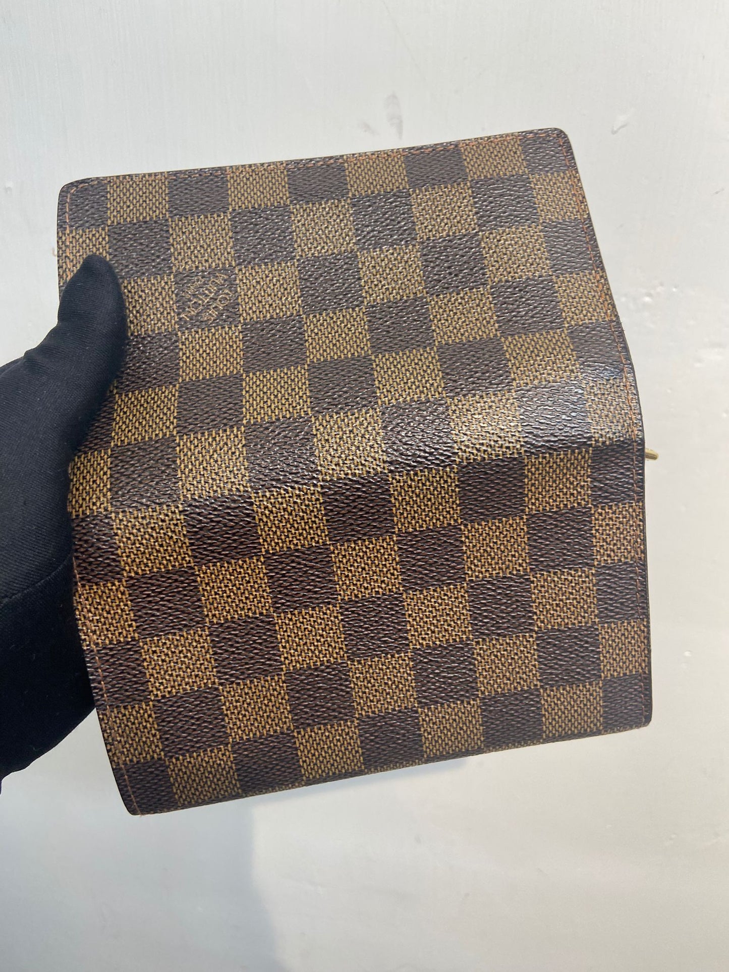 LV 棋盤中銀包
