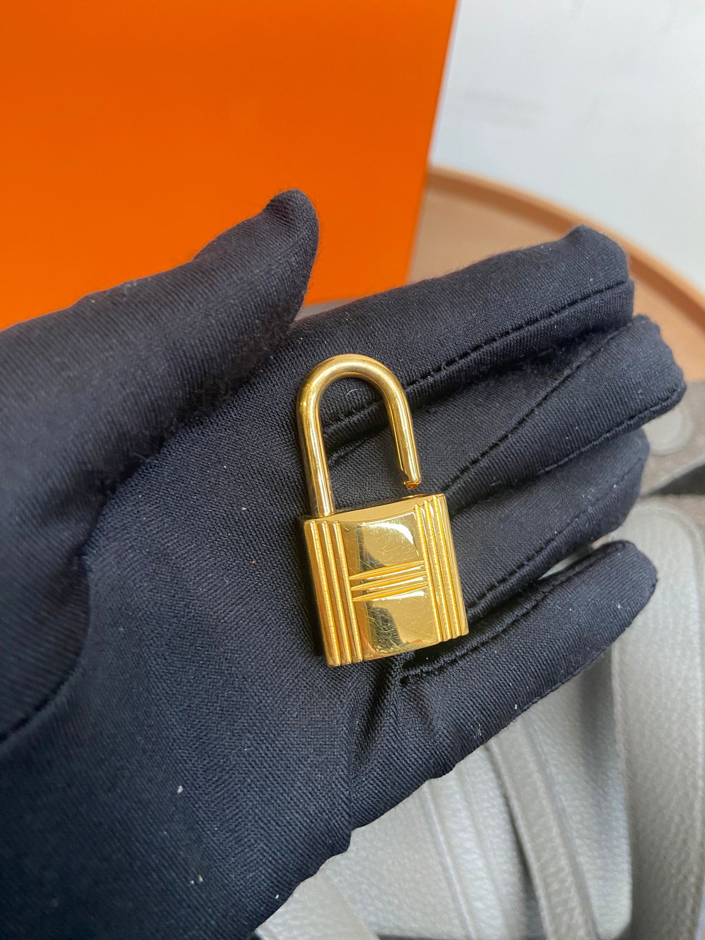 Hermes Picotin 22 錫器灰金扣