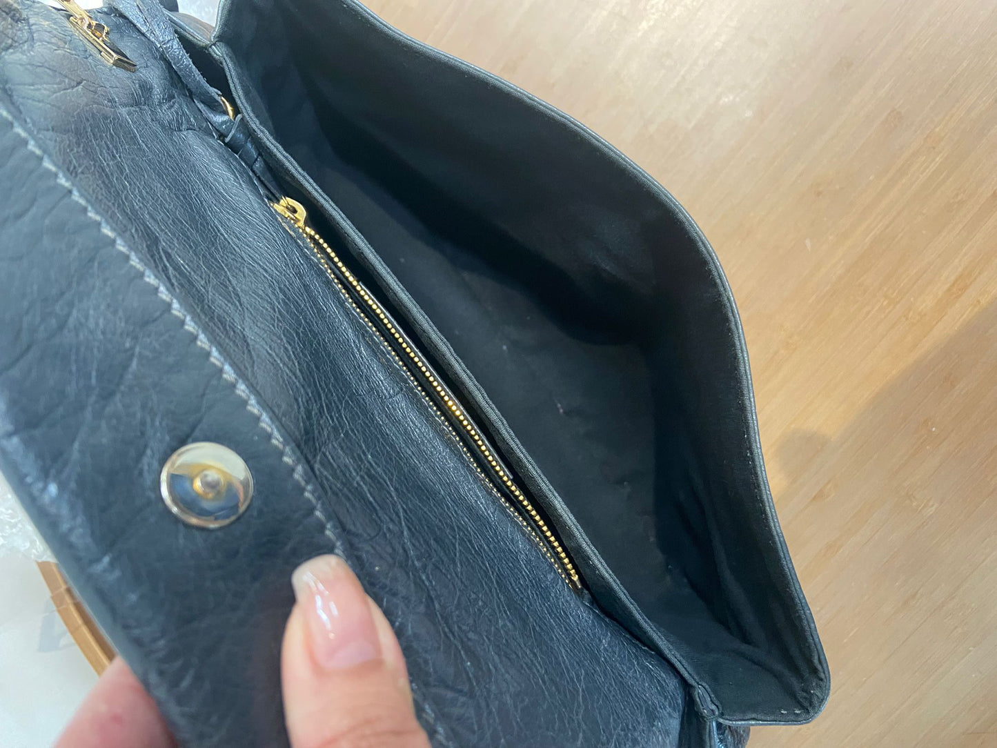 BALENCIAGA flap bag 巴黎世家機車包