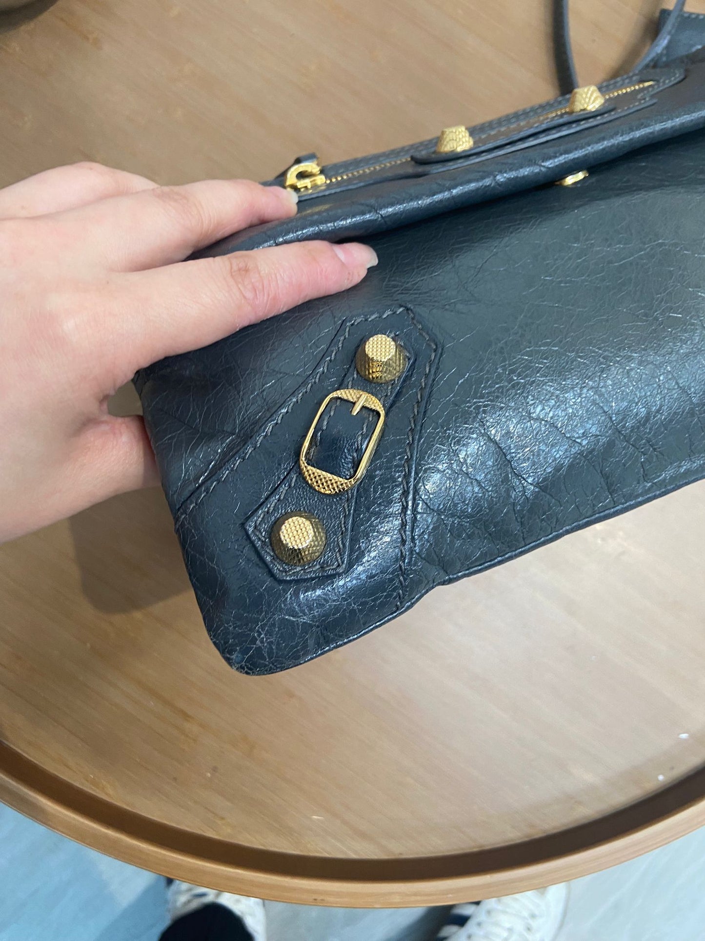 BALENCIAGA flap bag 巴黎世家機車包