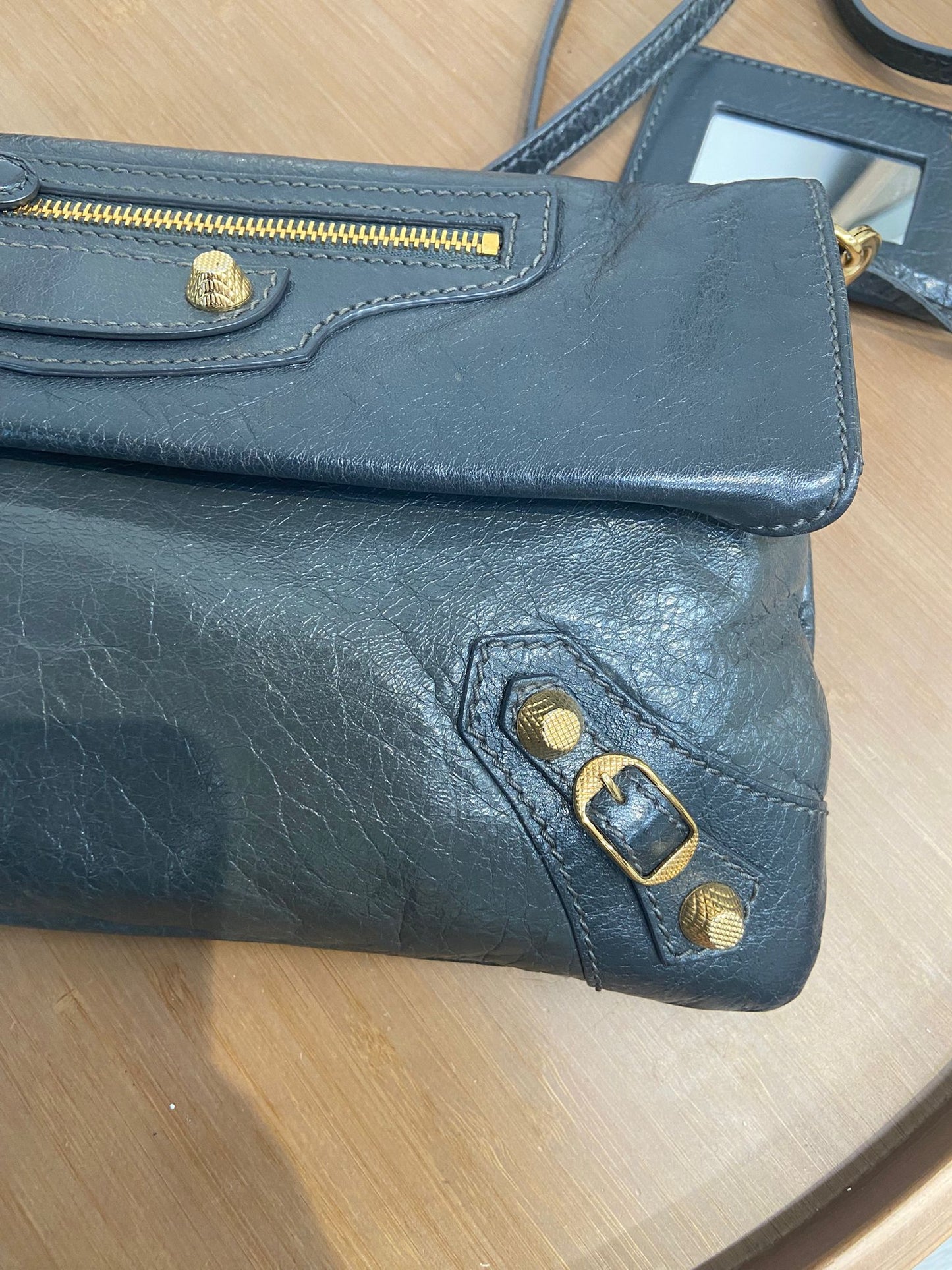BALENCIAGA flap bag 巴黎世家機車包