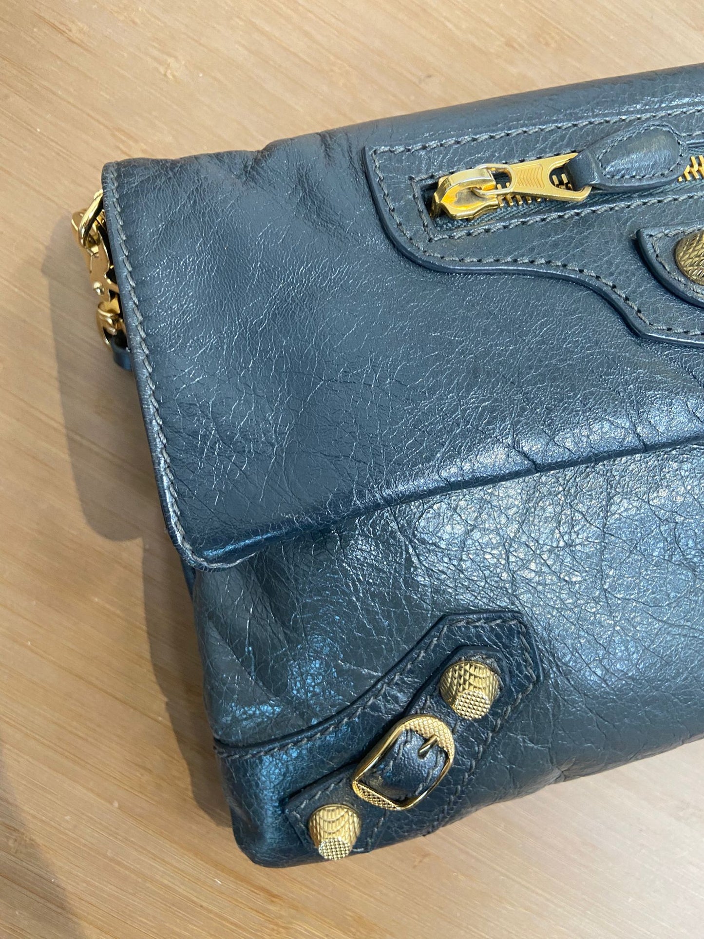 BALENCIAGA flap bag 巴黎世家機車包