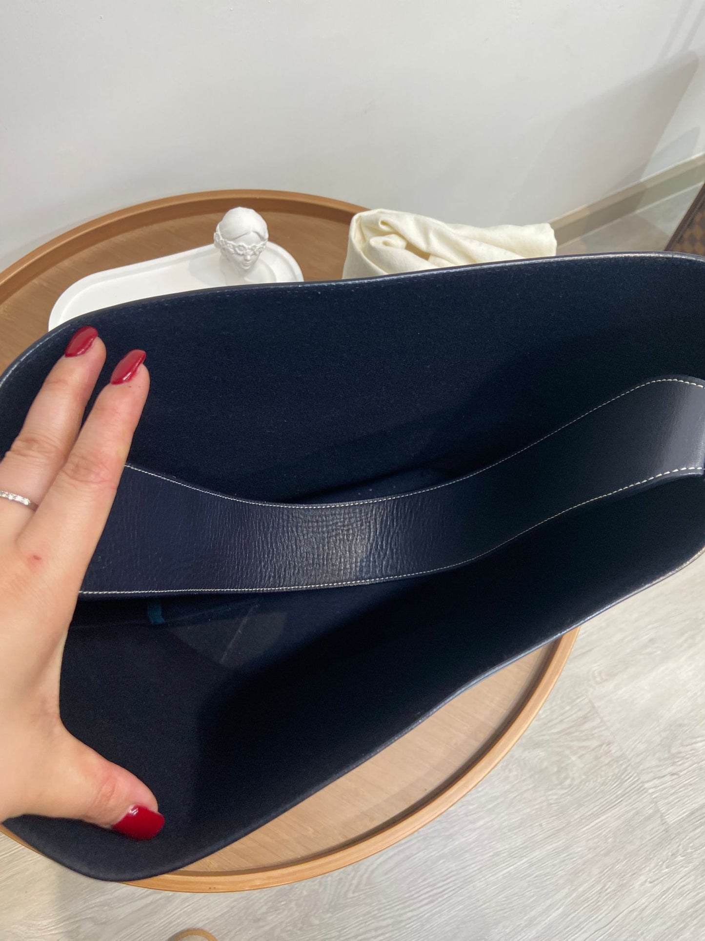 Celine twisted cabas拼色