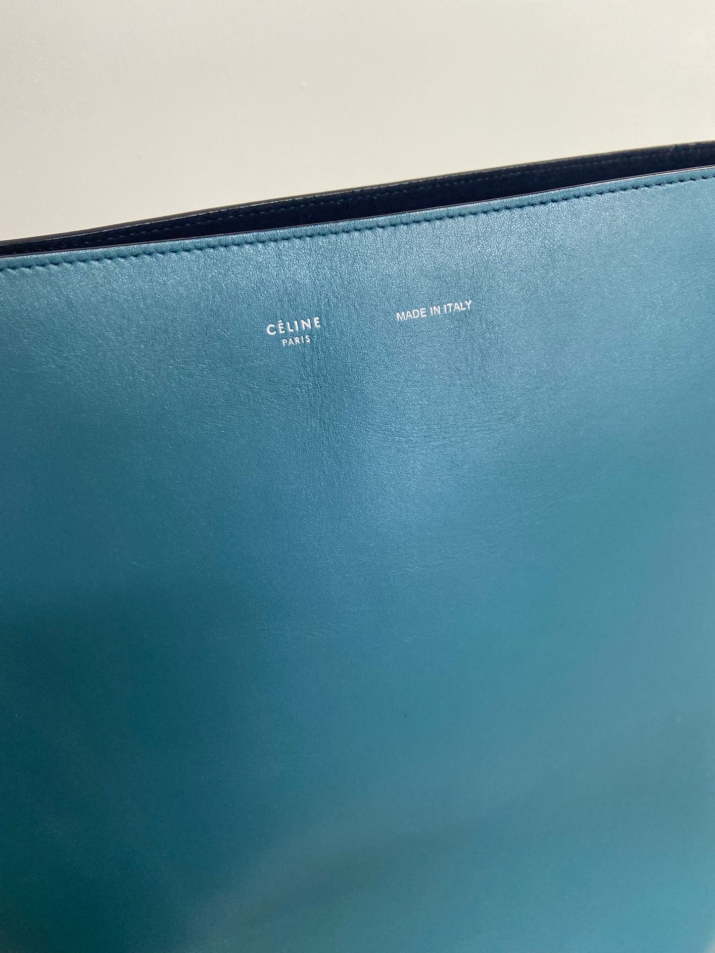 Celine twisted cabas拼色