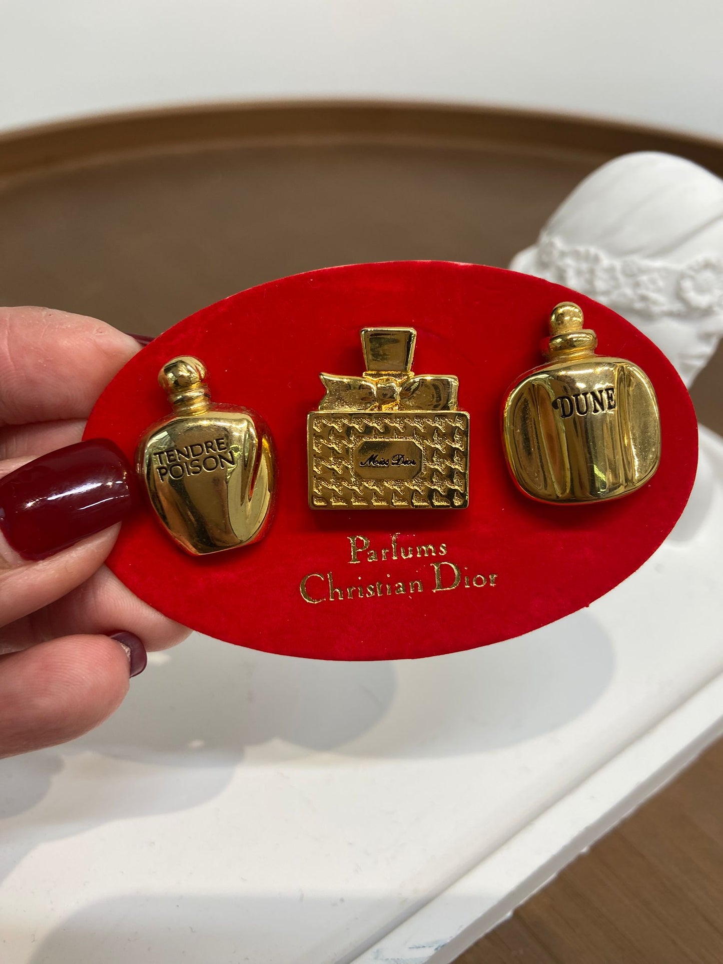 Dior Pin set 香水心口針套裝