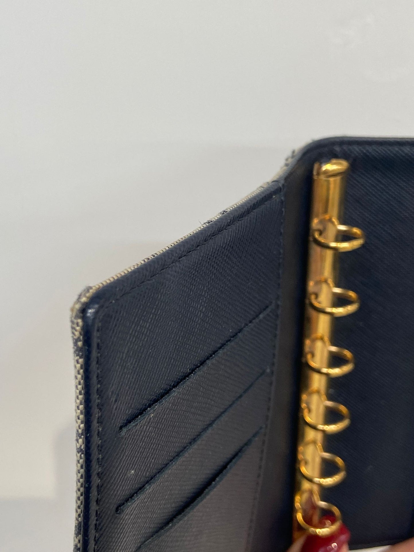 LV 牛仔老花手帳