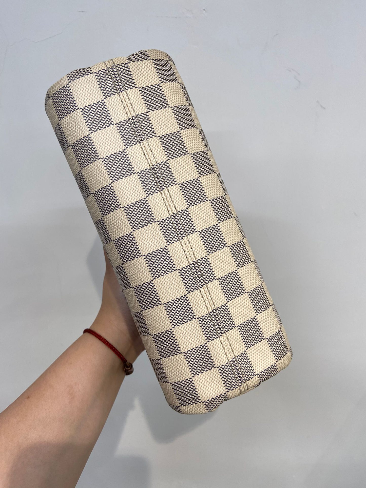 LV croisette 白棋盤兩用袋