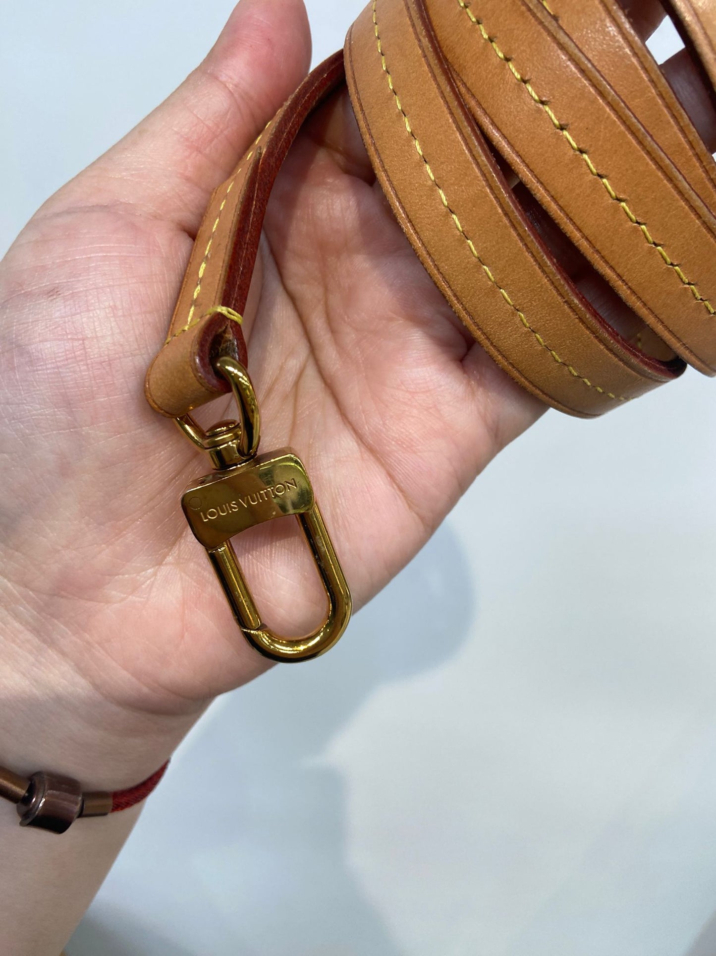 LV croisette 白棋盤兩用袋
