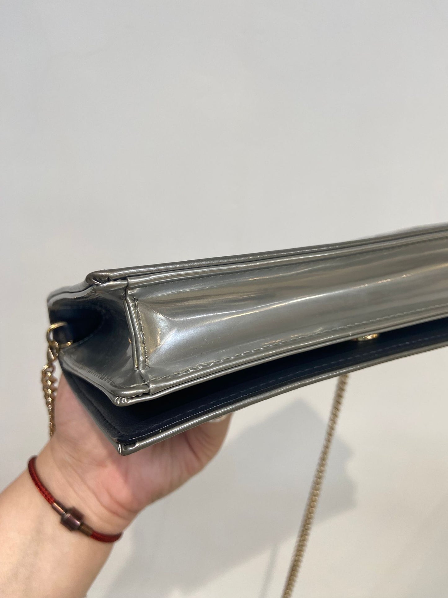 DIOR 銀色盾牌WOC