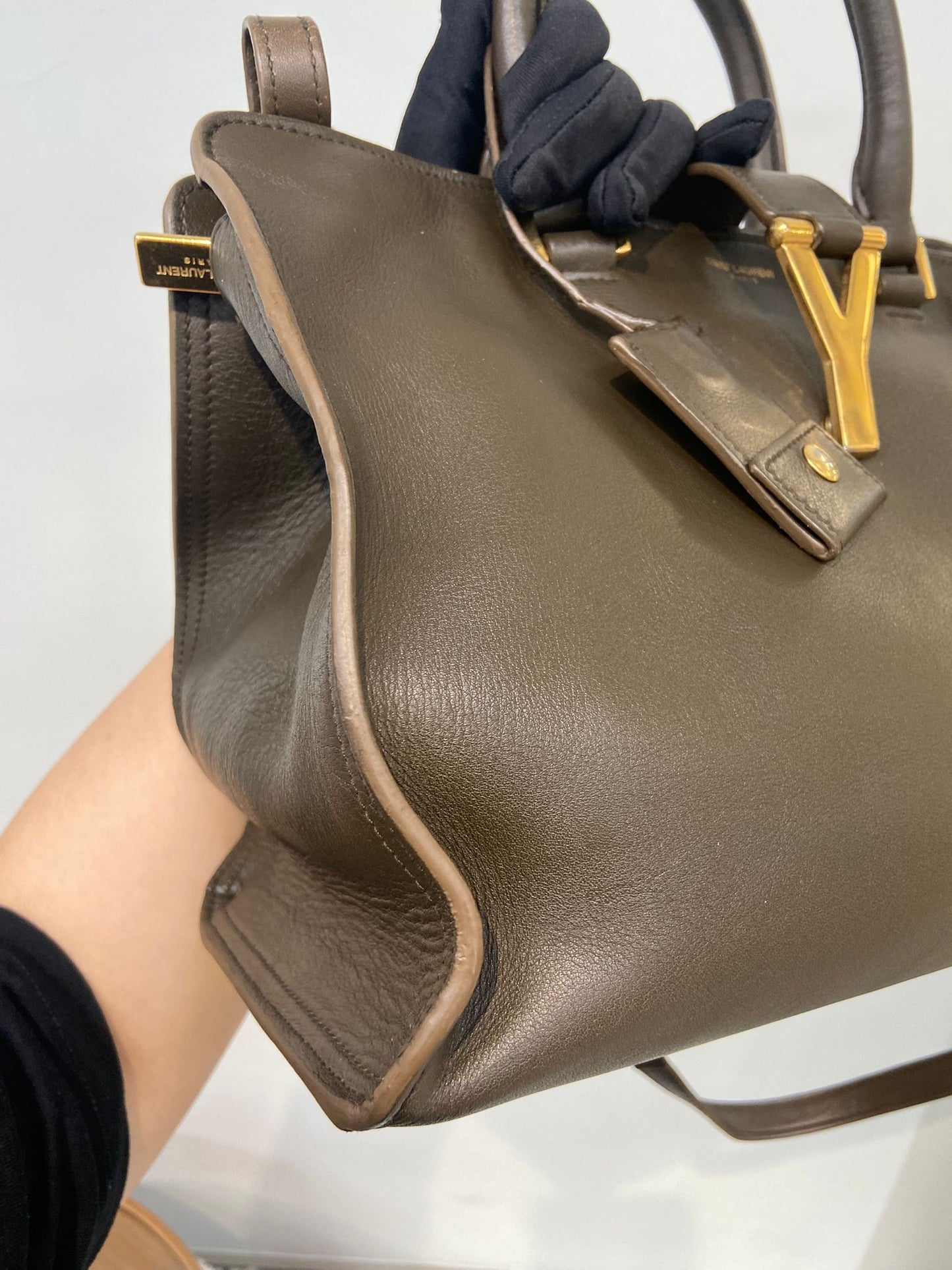 YSL cabas chyc 2 ways 兩用袋