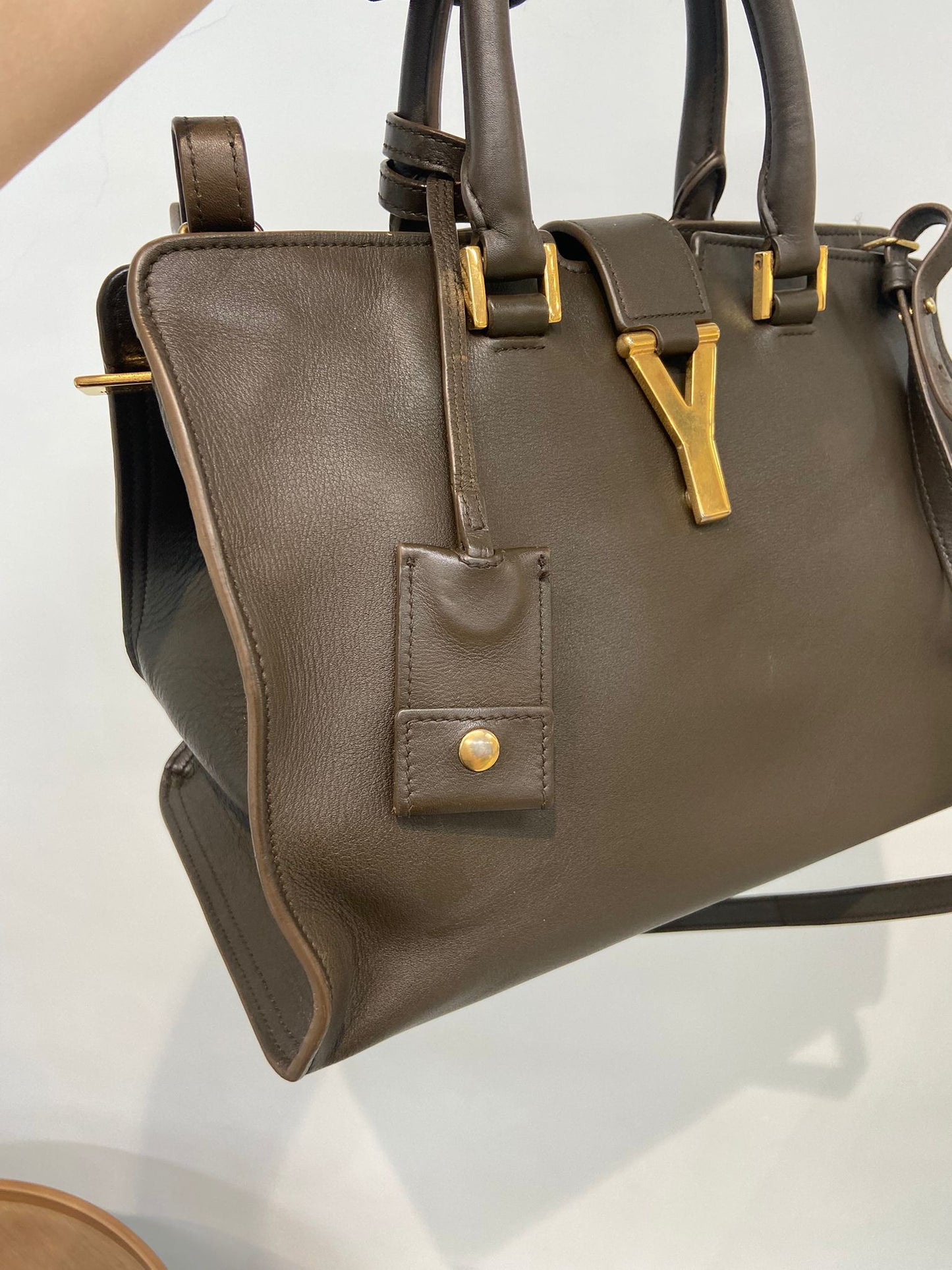YSL cabas chyc 2 ways 兩用袋