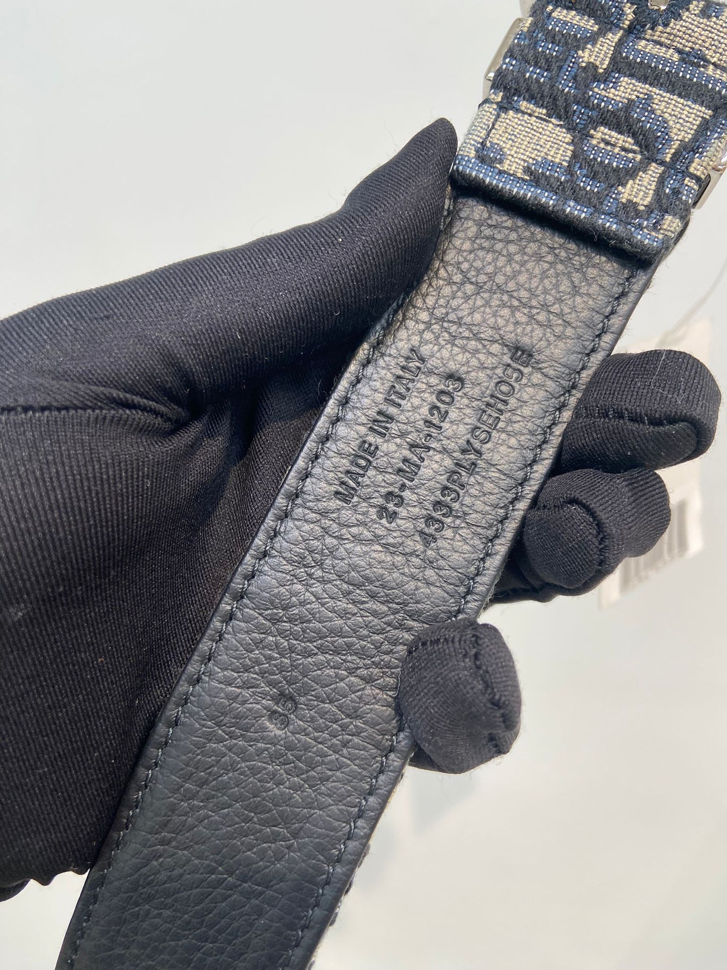 Dior monogram皮帶