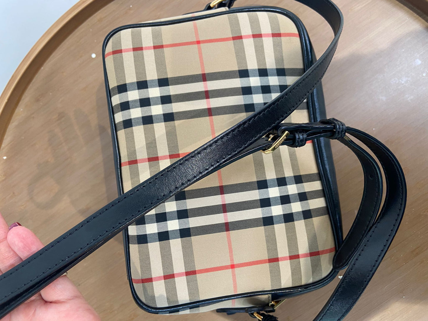 Burberry camera bag