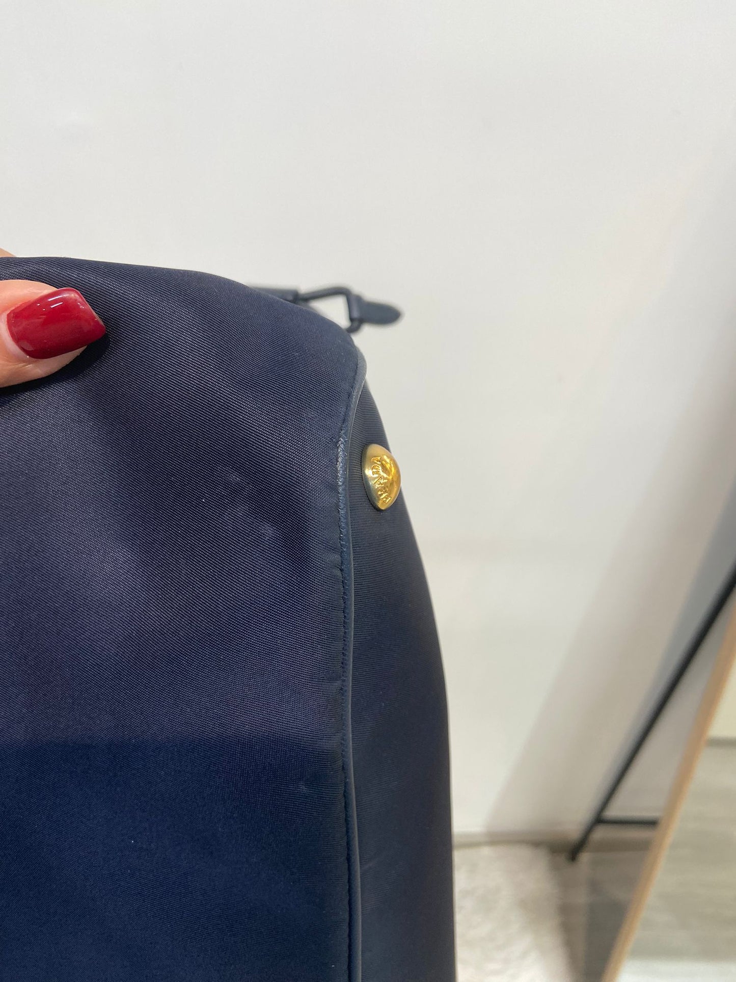 Prada 降落傘tote bag