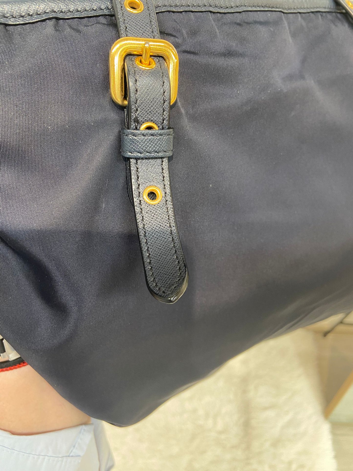 Prada 降落傘tote bag