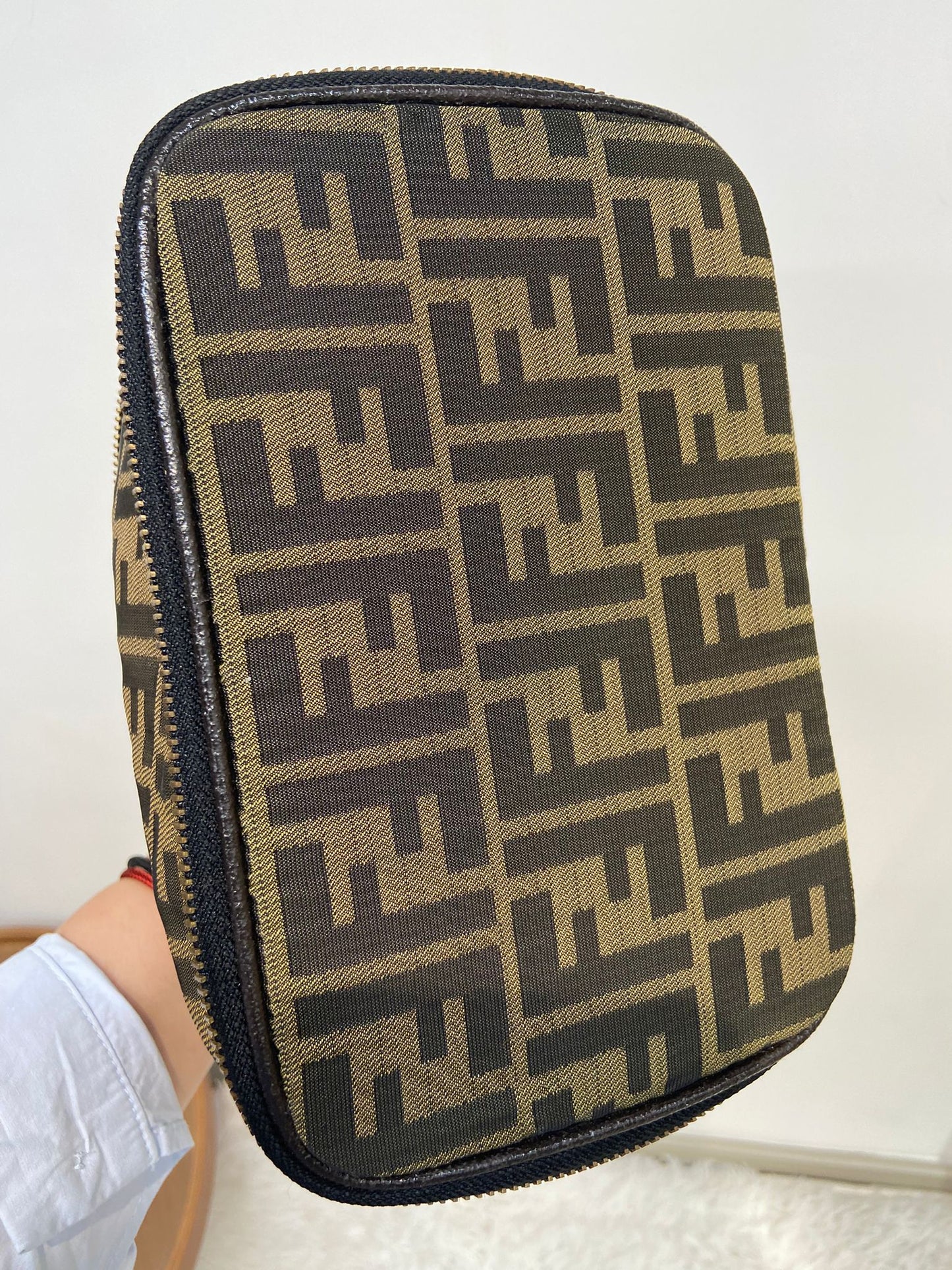 FENDI 老花 jacquard 化妝包