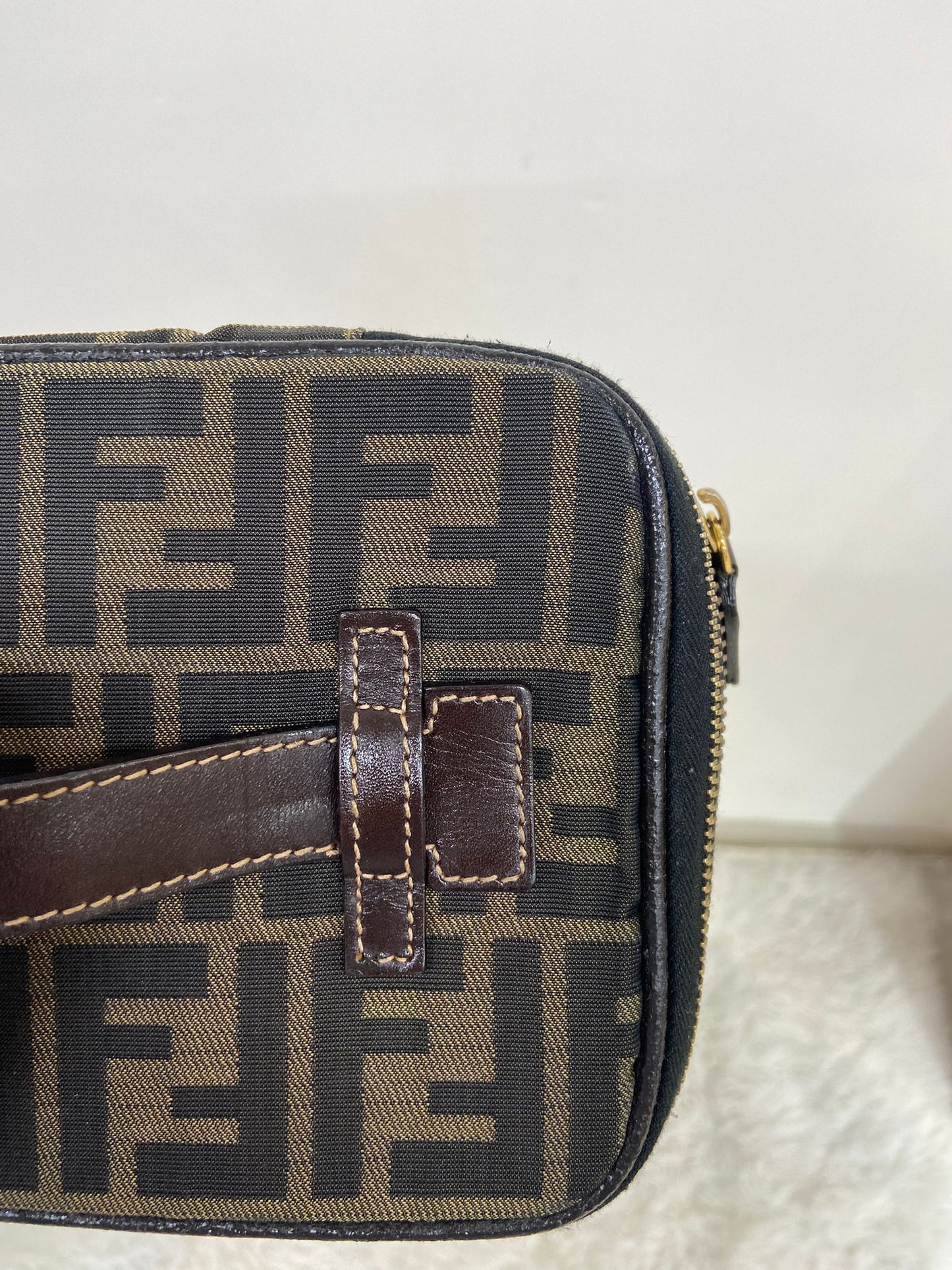 FENDI 老花 jacquard 化妝包