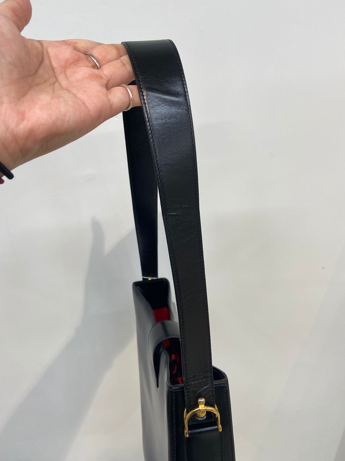 Celine 馬車扣單肩袋