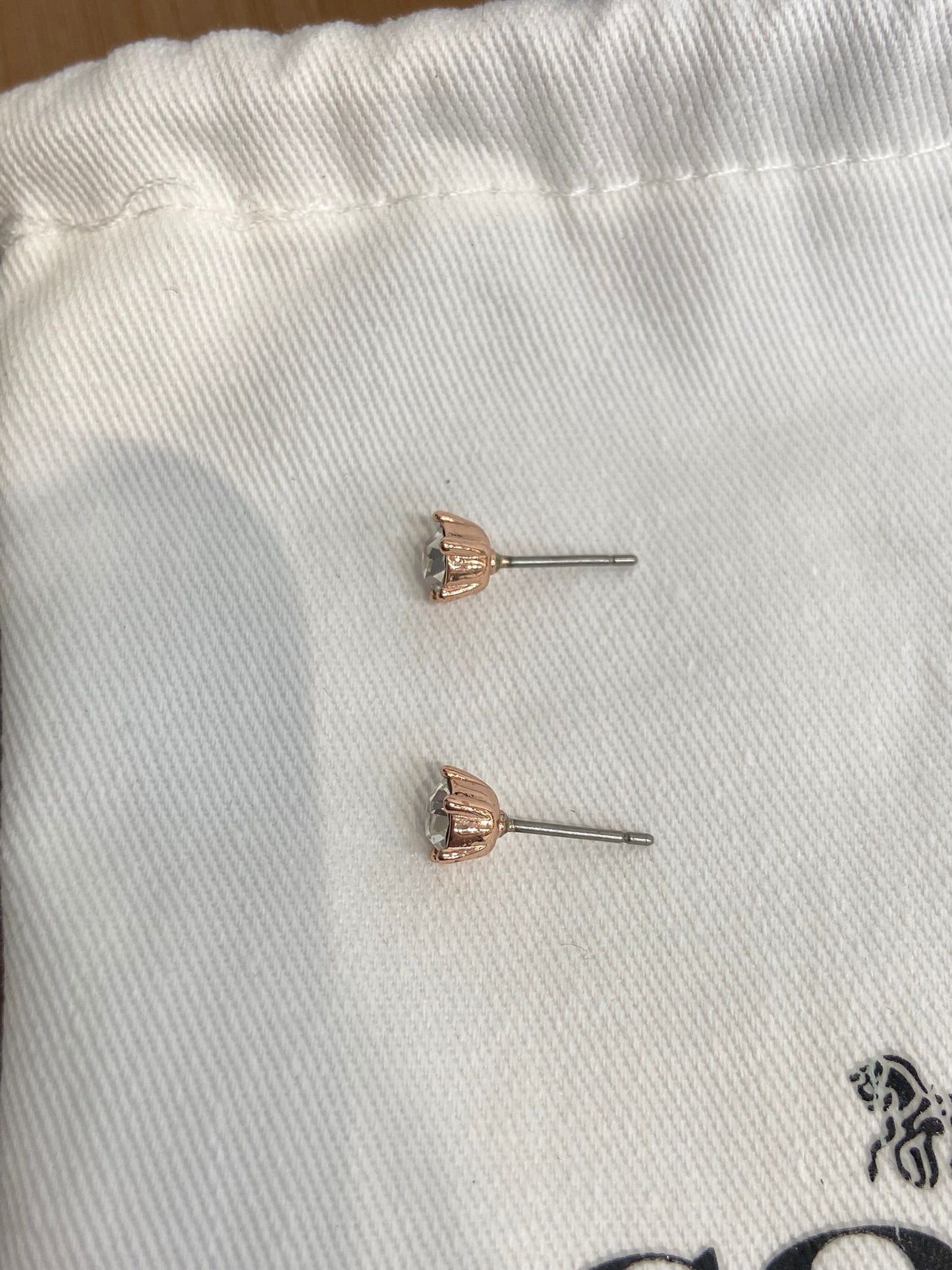 Coach 兩用 單石耳環