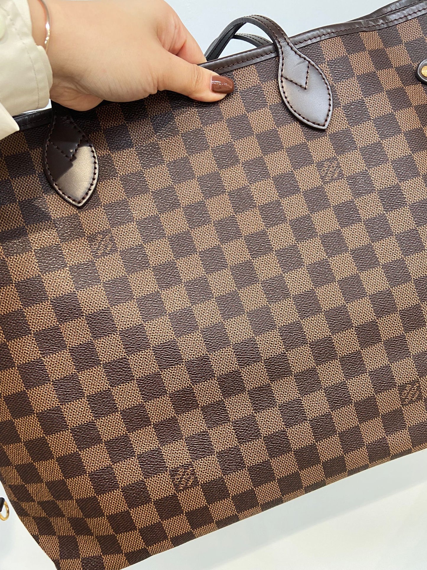 LV Neverfull GM 棋盤