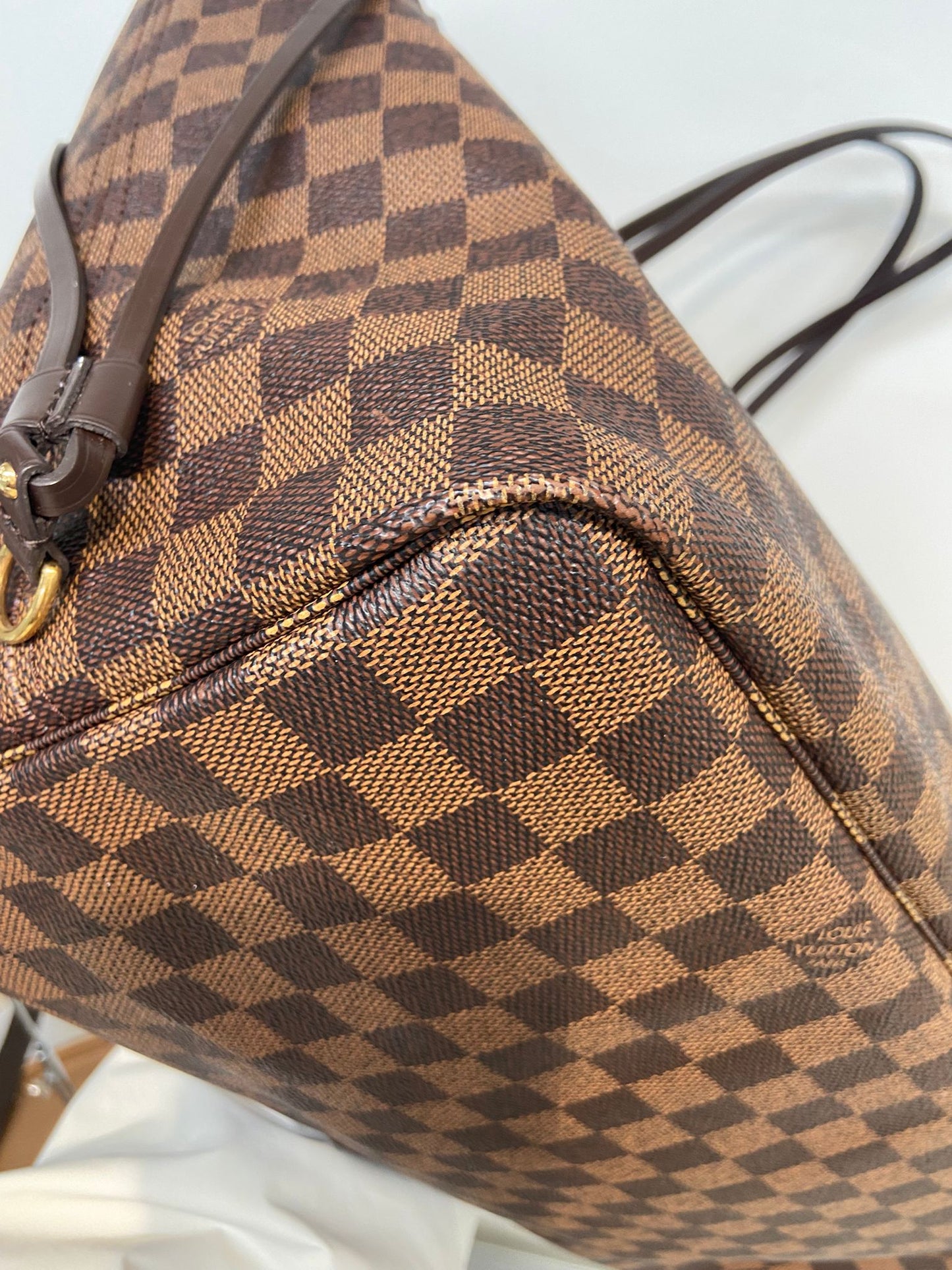 LV Neverfull GM 棋盤