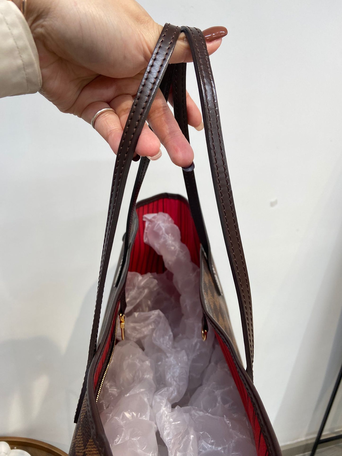 LV Neverfull GM 棋盤