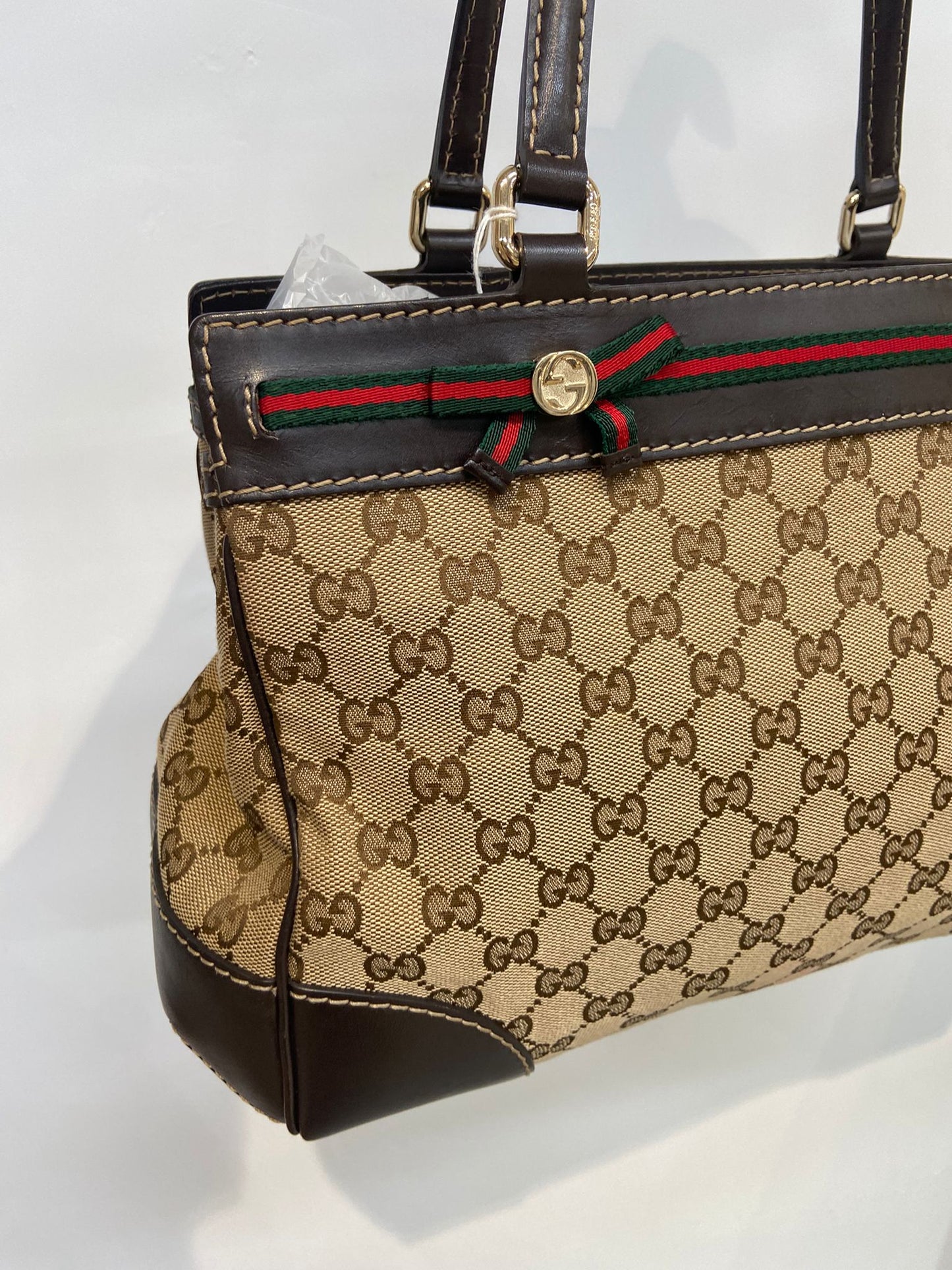 GUCCI 老花單肩包