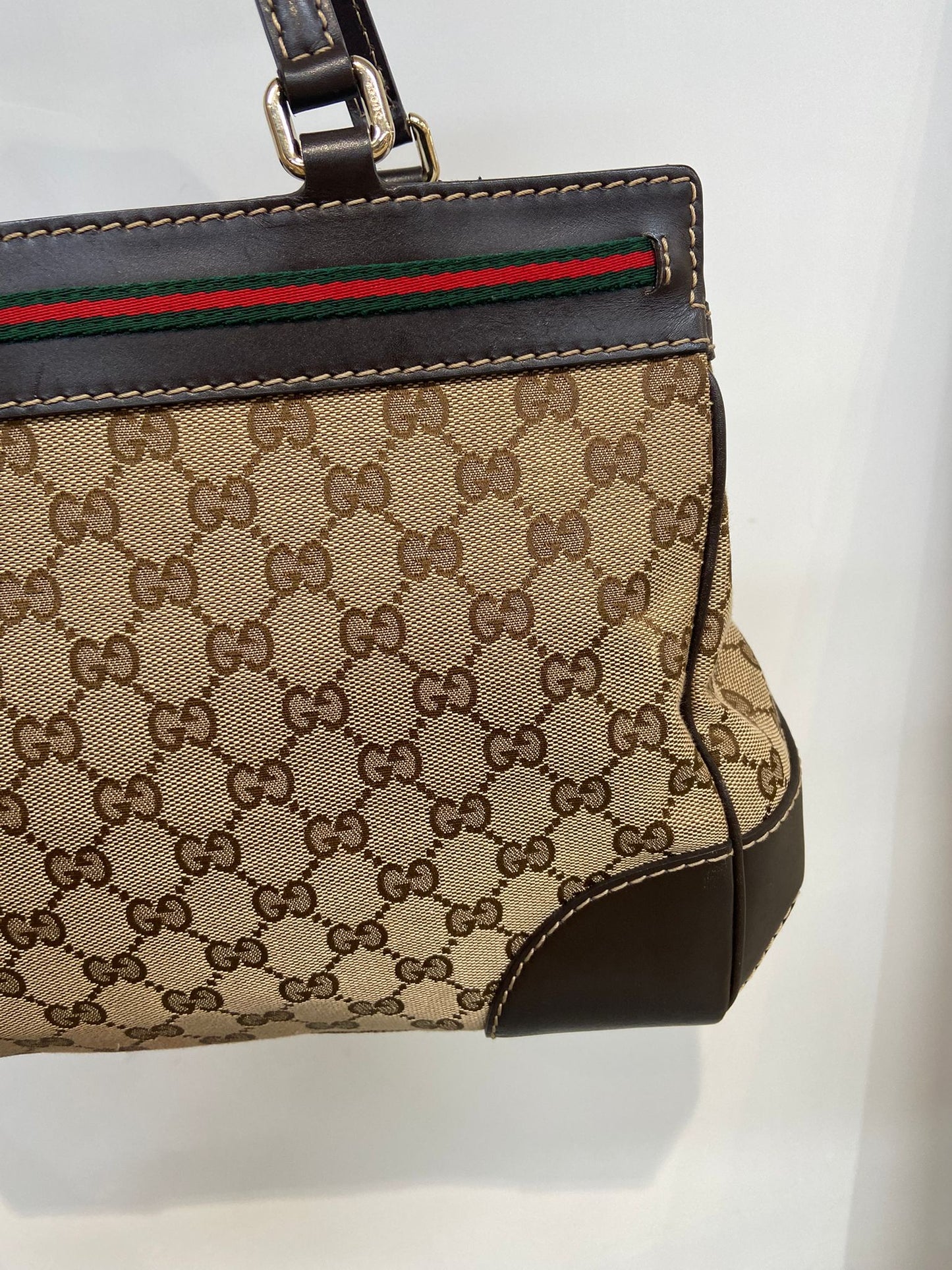 GUCCI 老花單肩包