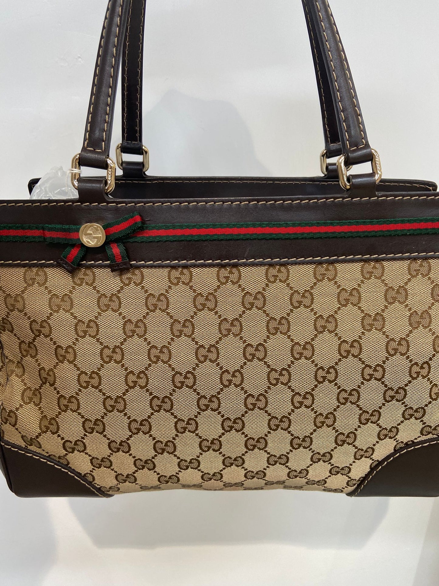 GUCCI 老花單肩包