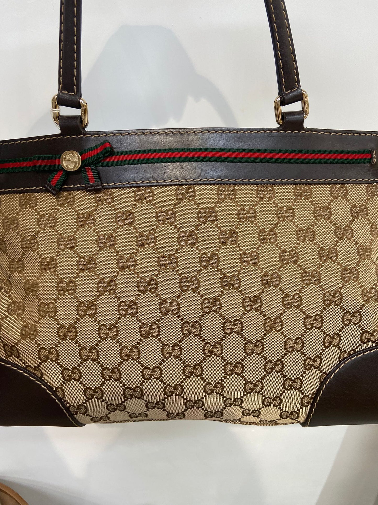 GUCCI 老花單肩包