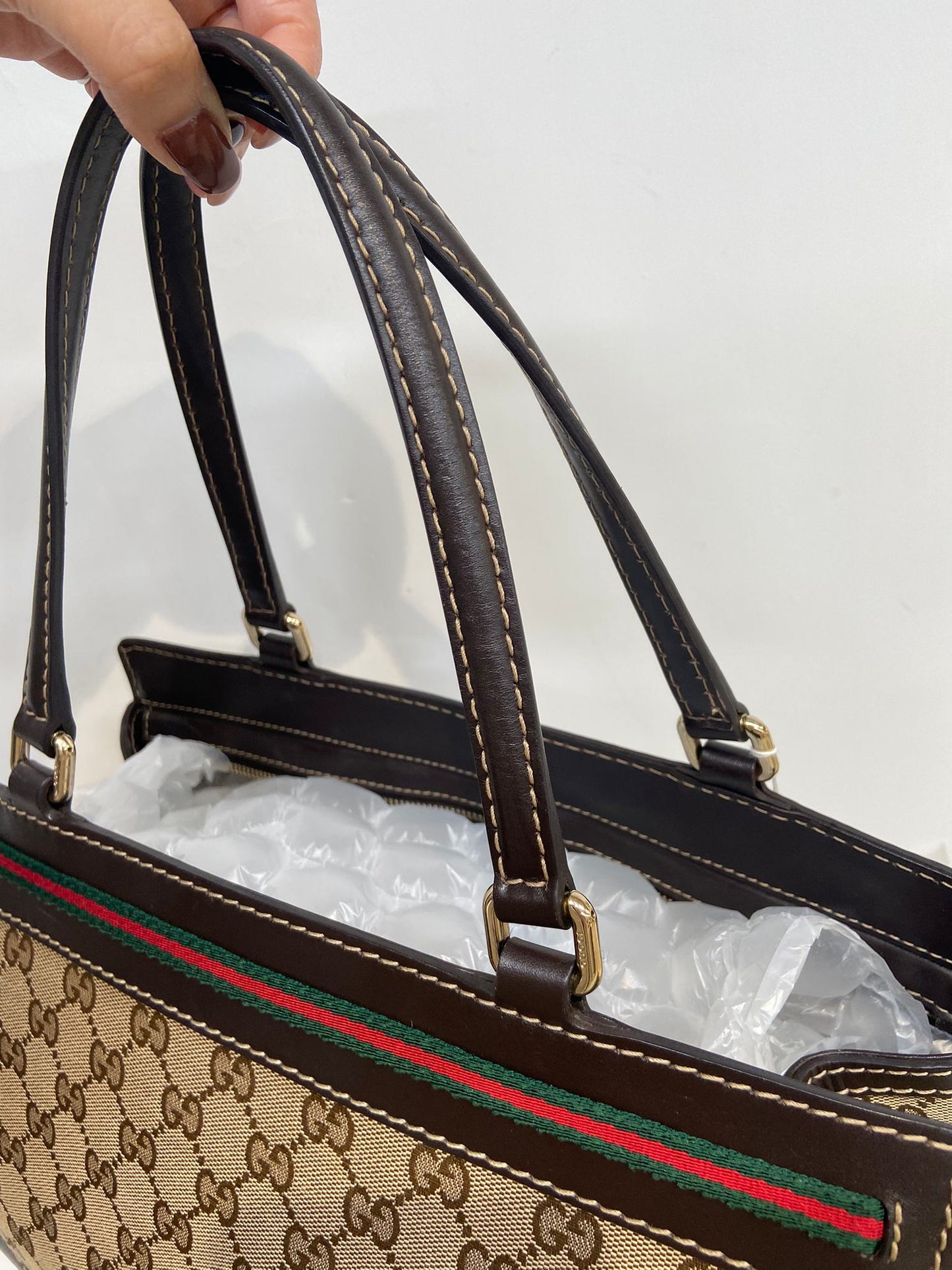 GUCCI 老花單肩包