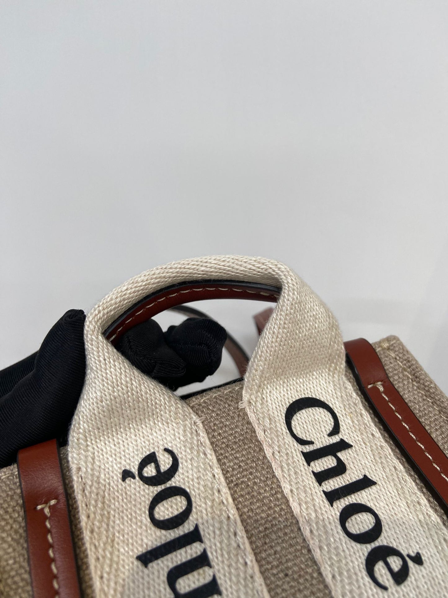 Chole Woody tote Nano