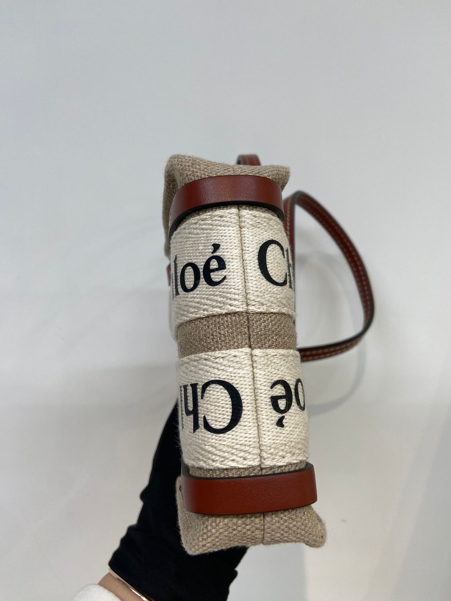 Chole Woody tote Nano