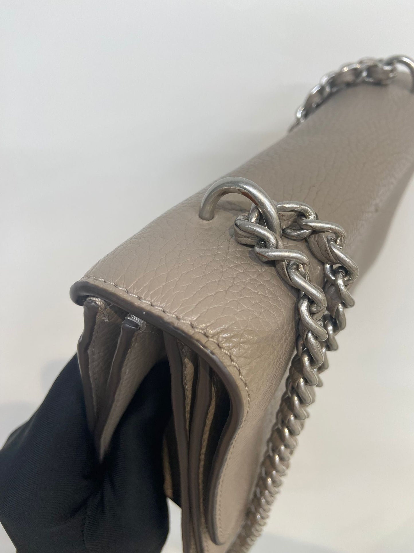 Tory Burch 大象灰色 鏈條袋