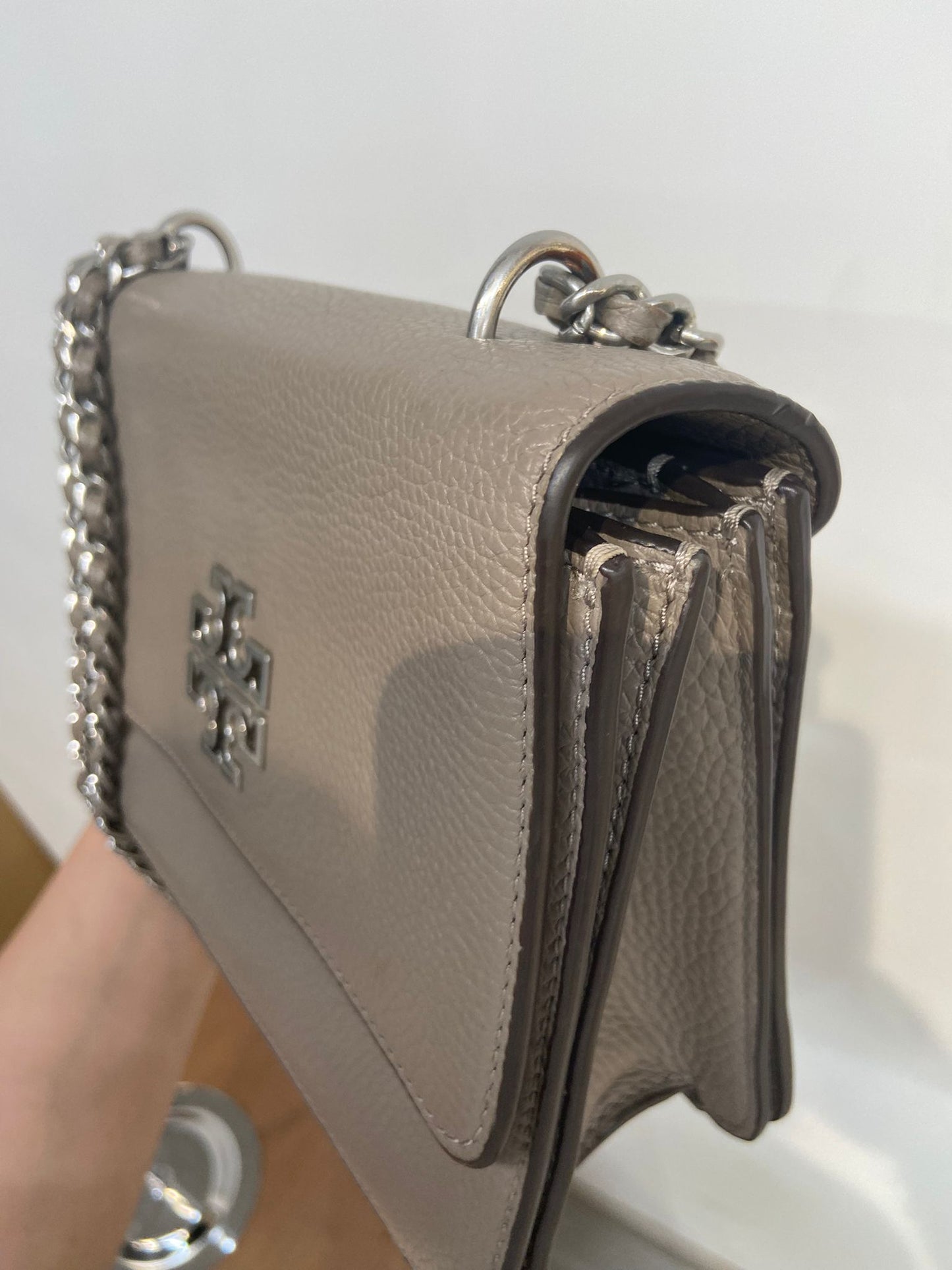 Tory Burch 大象灰色 鏈條袋