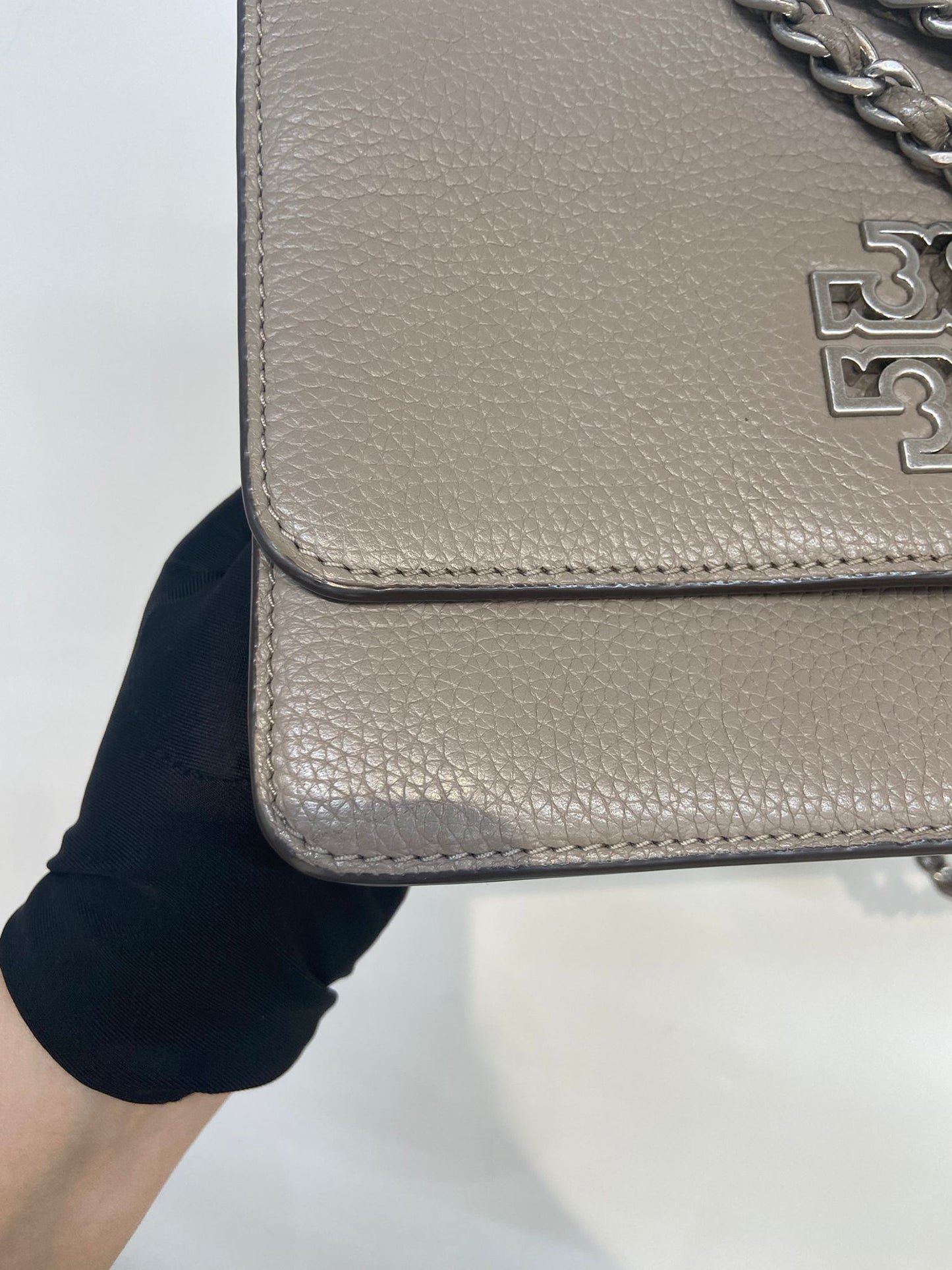 Tory Burch 大象灰色 鏈條袋