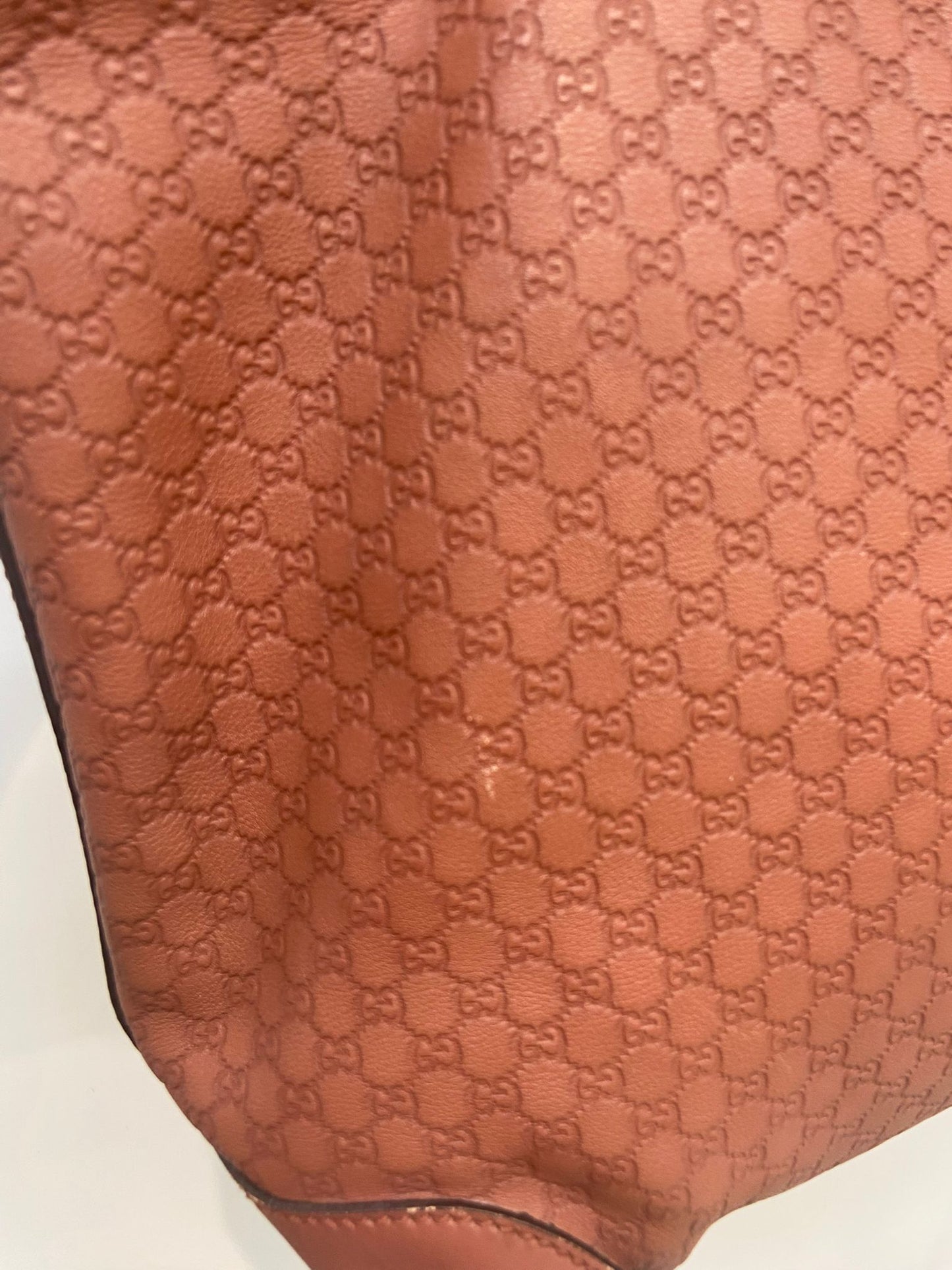 GUCCI 壓花 牛皮單肩包
