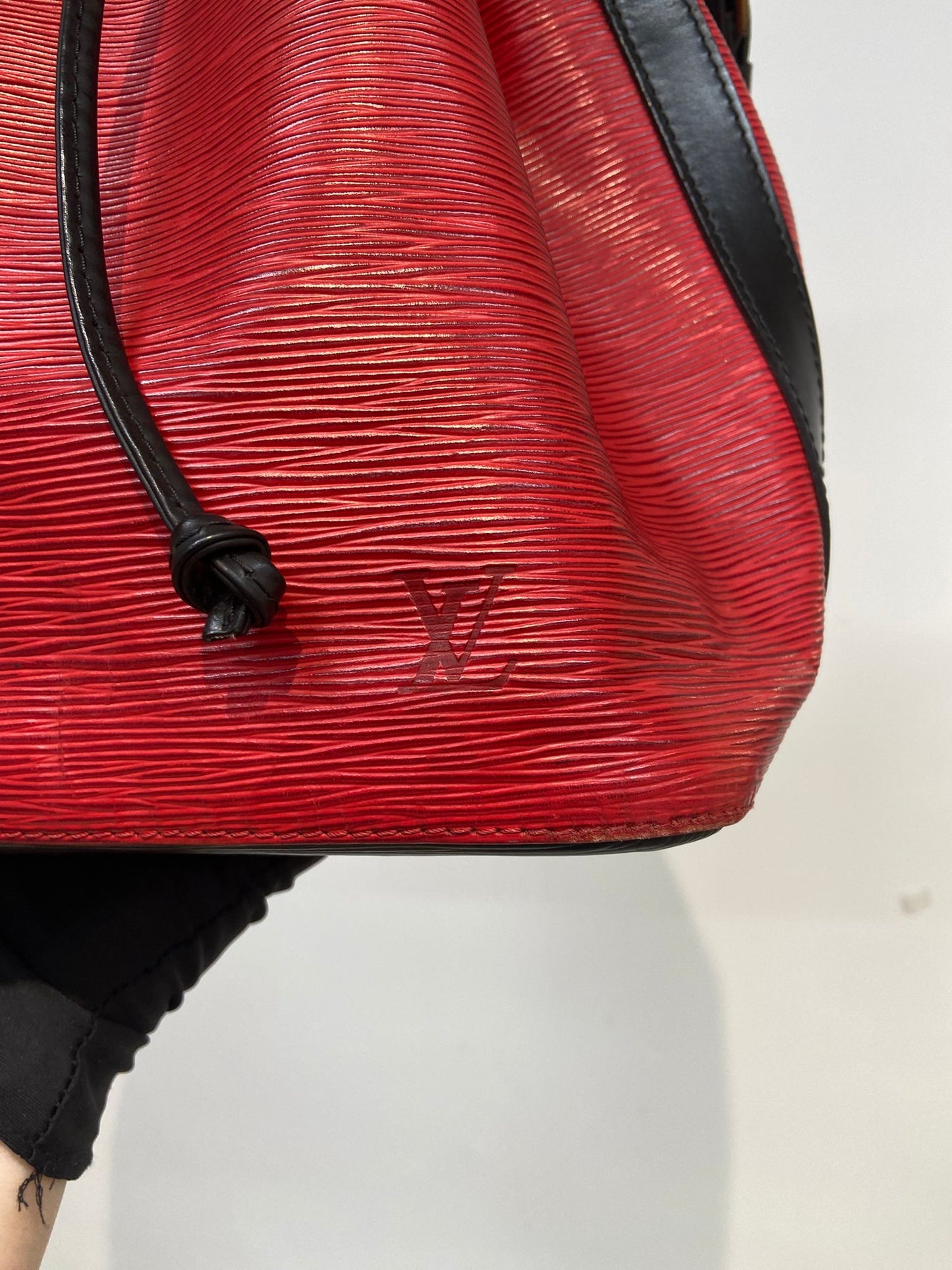 LV EPI拼色水桶袋