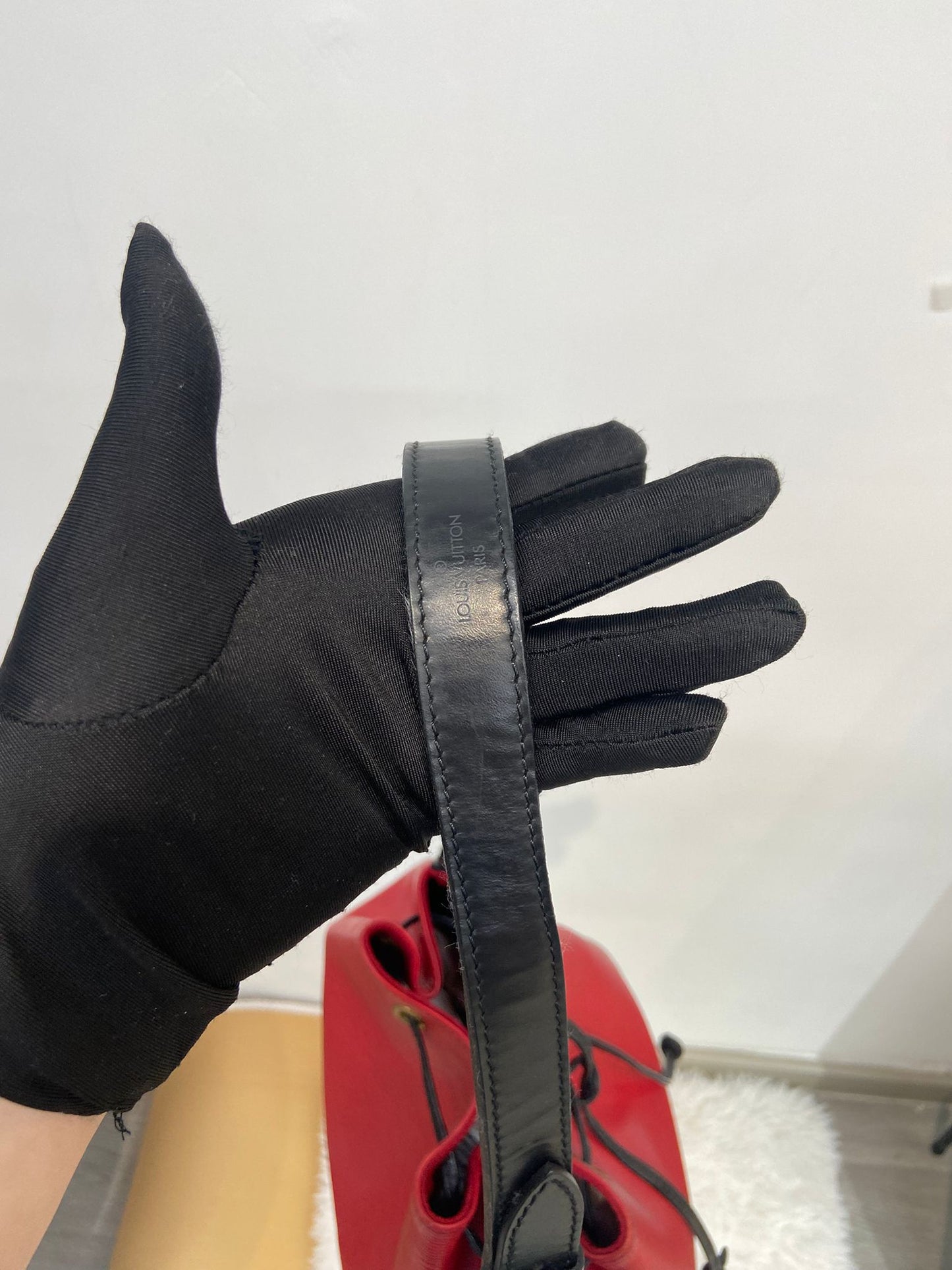 LV EPI拼色水桶袋