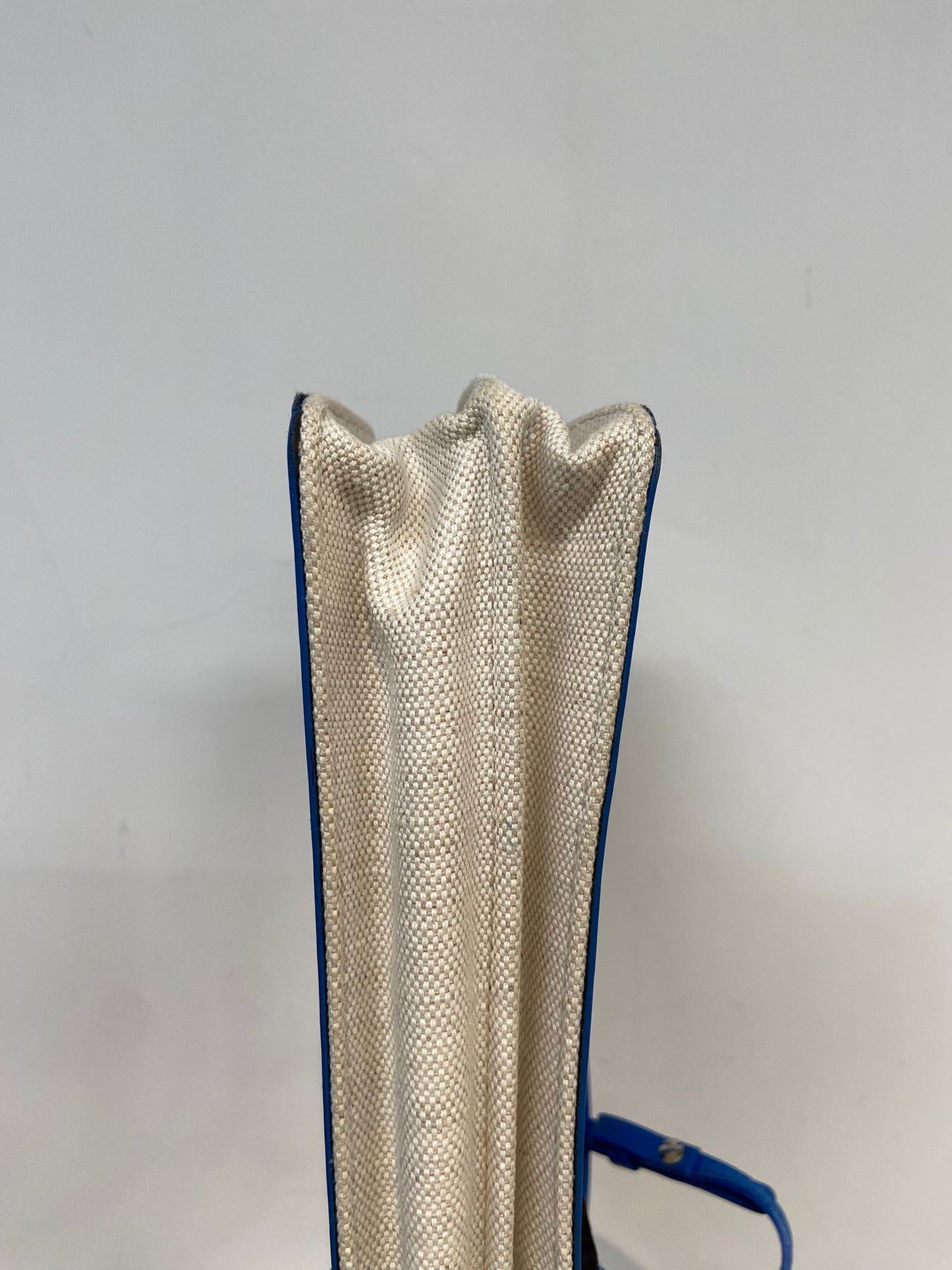Balenciaga帆布配皮斜孭袋
