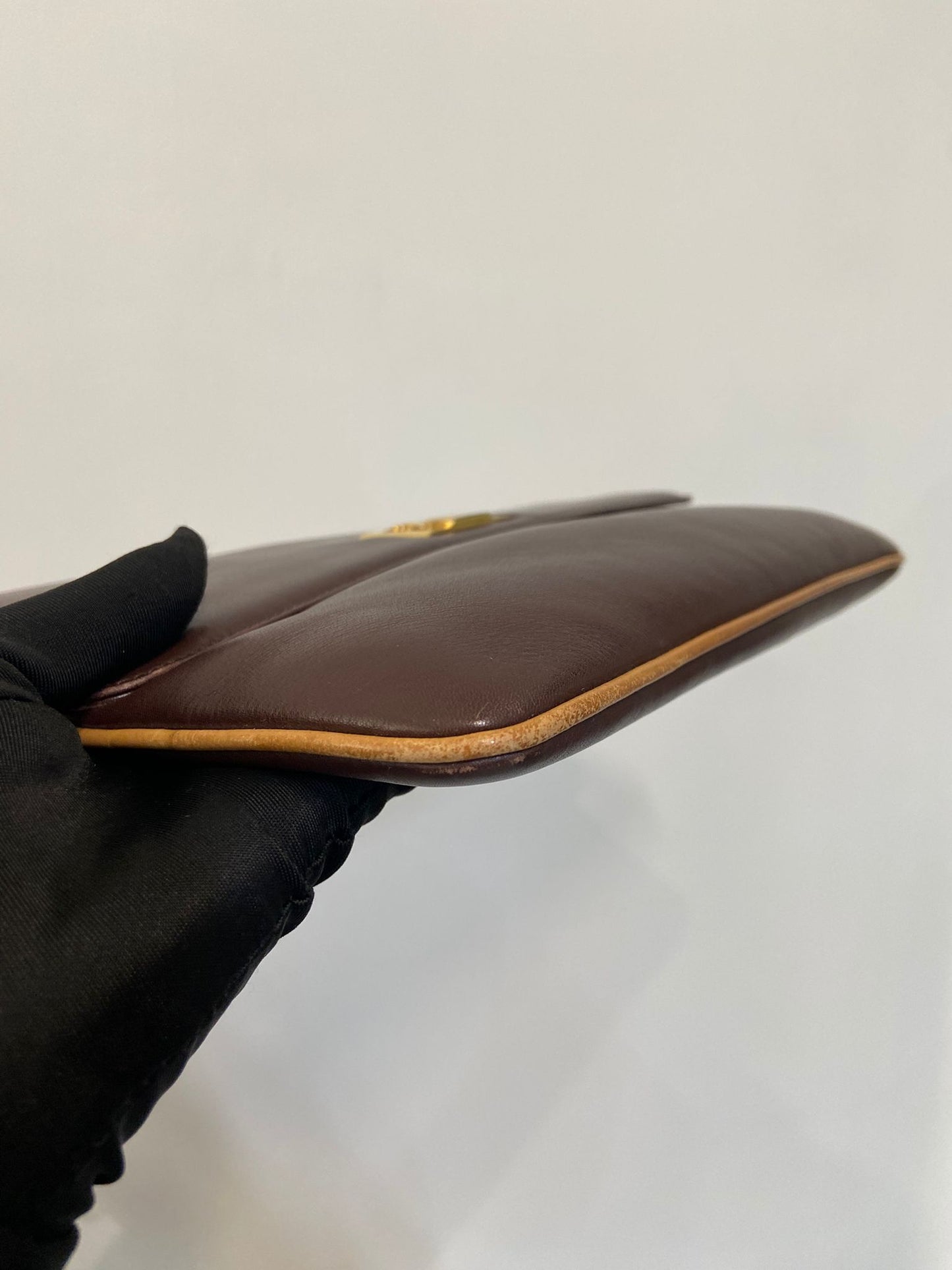 CELINE clutch chain bag