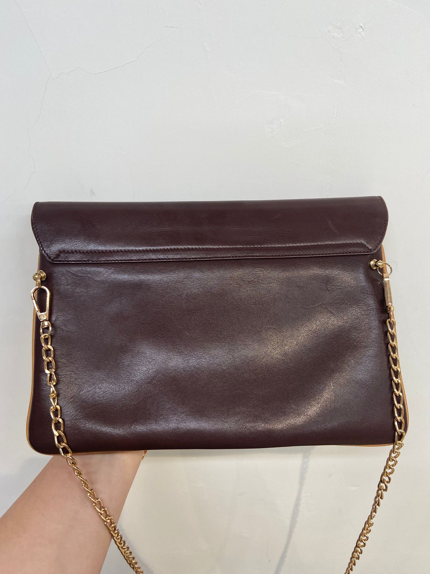 CELINE clutch chain bag