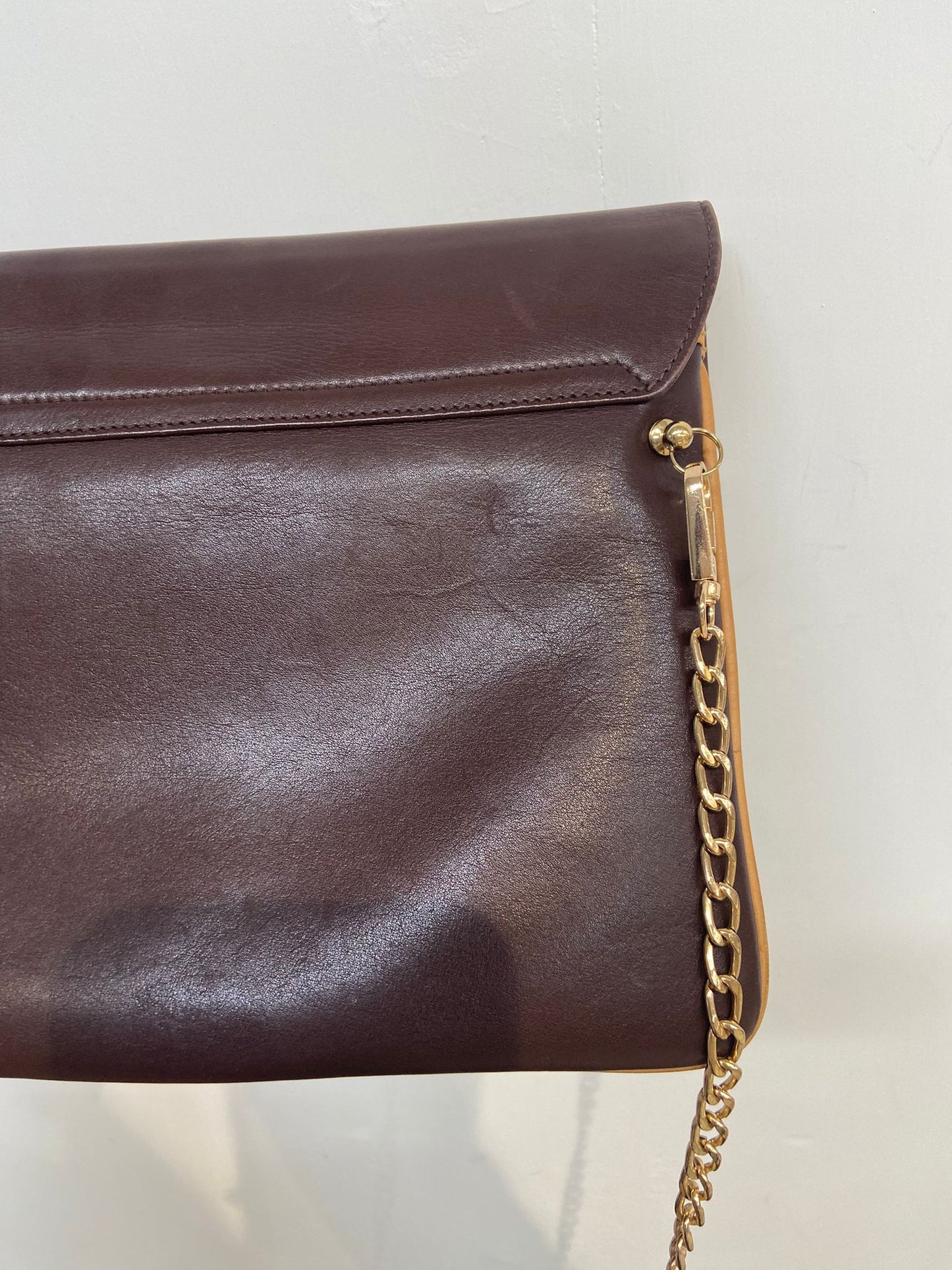 CELINE clutch chain bag