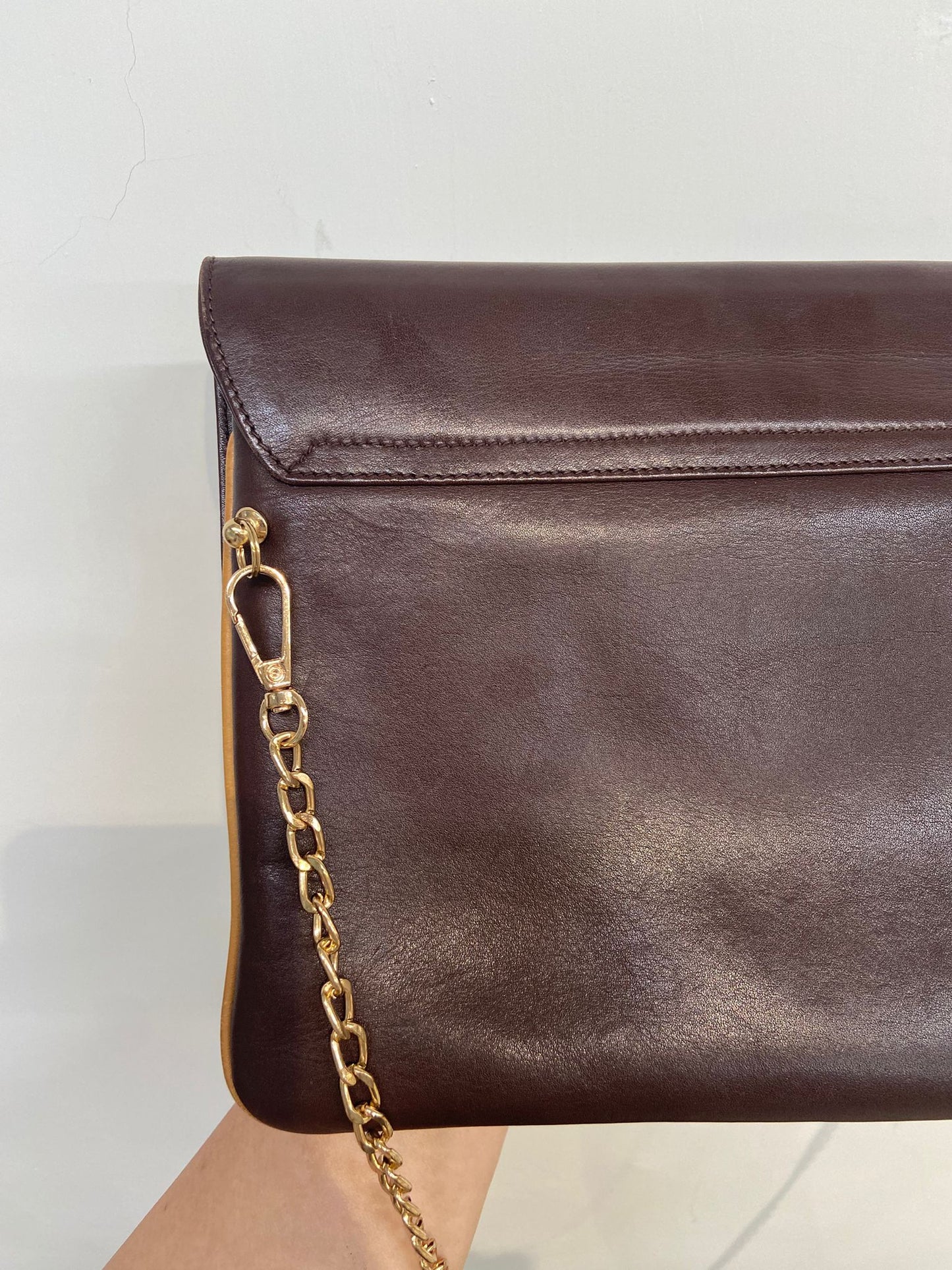 CELINE clutch chain bag
