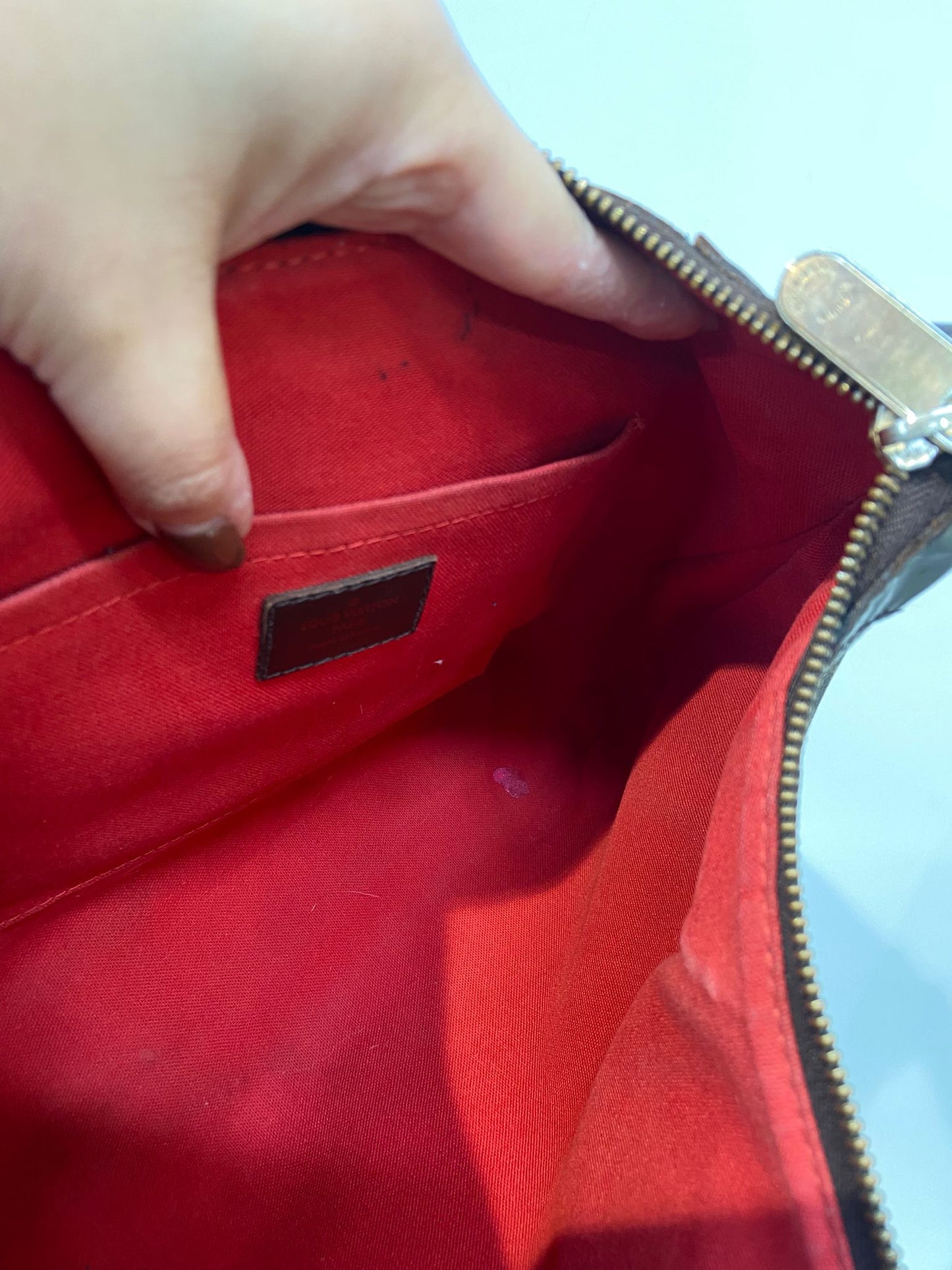 LV Damier Thames PM 棋盤Hobo
